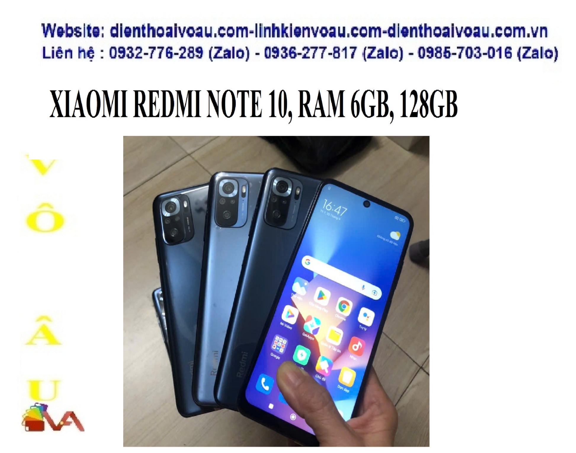 XIAOMI REDMI NOTE 10, RAM 6GB, 128GB