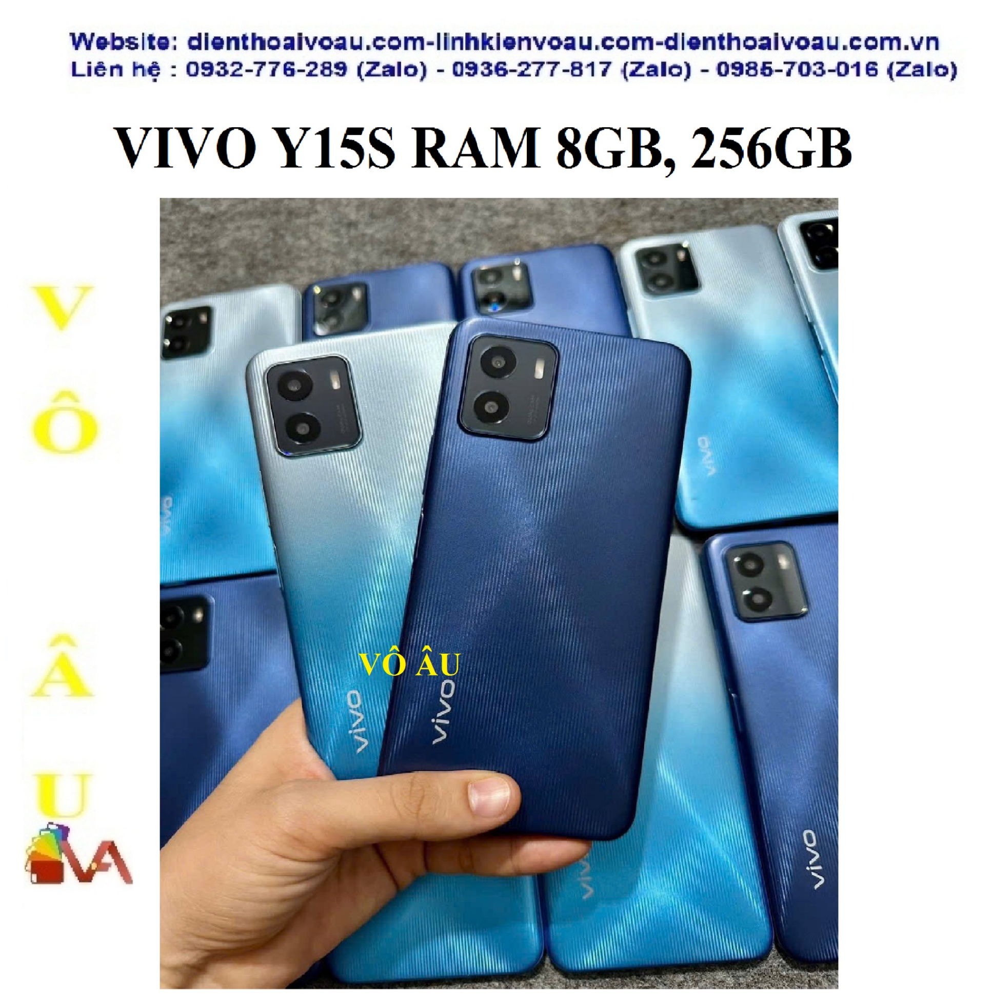 VIVO Y15S RAM 8GB, 256GB