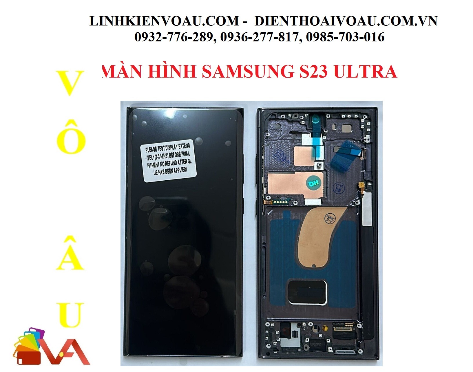 MÀN HÌNH SAMSUNG S23 ULTRA OLED PHÔI TO