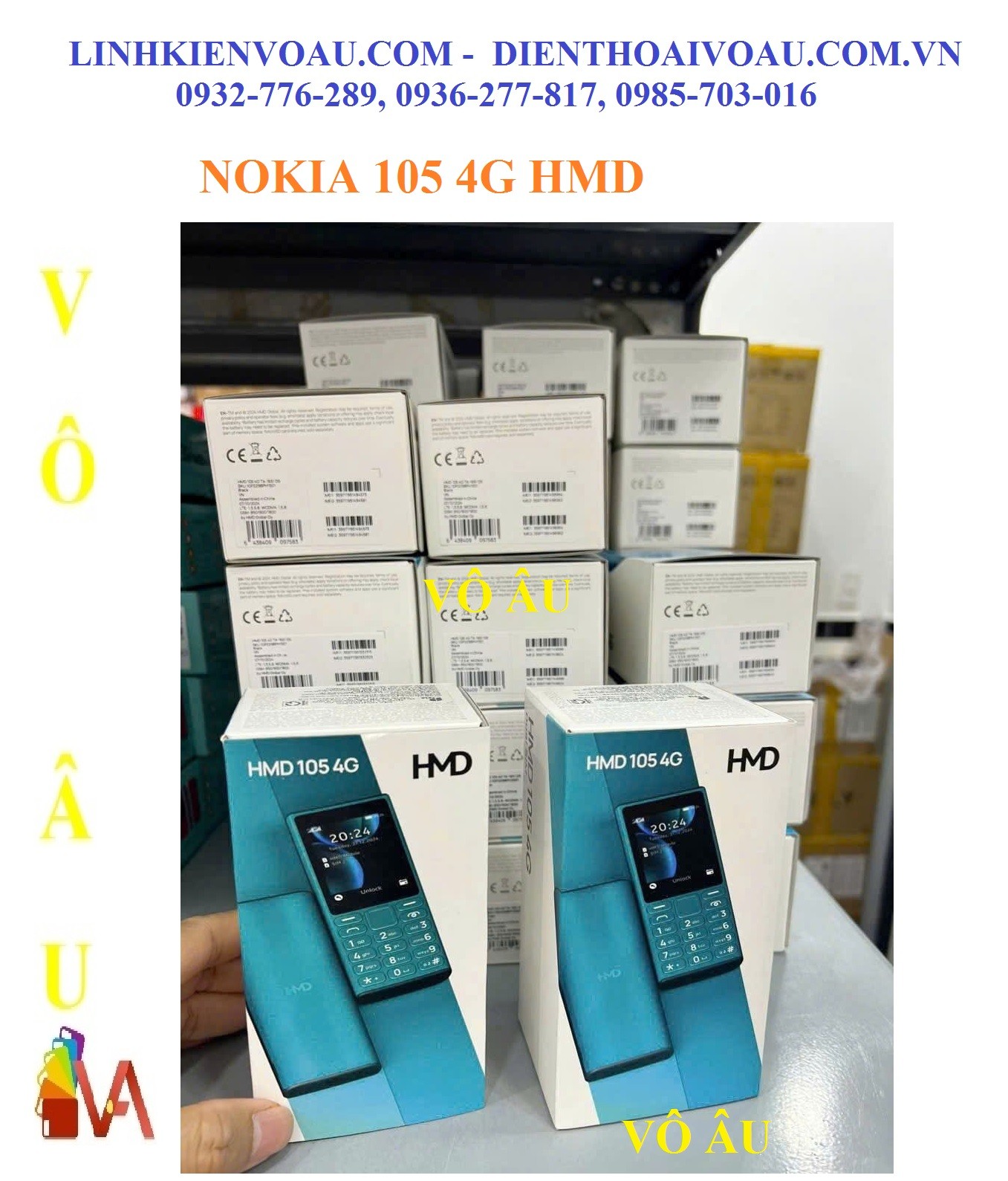 NOKIA 105 4G HMD CHÍNH HÃNG NEW SEAL