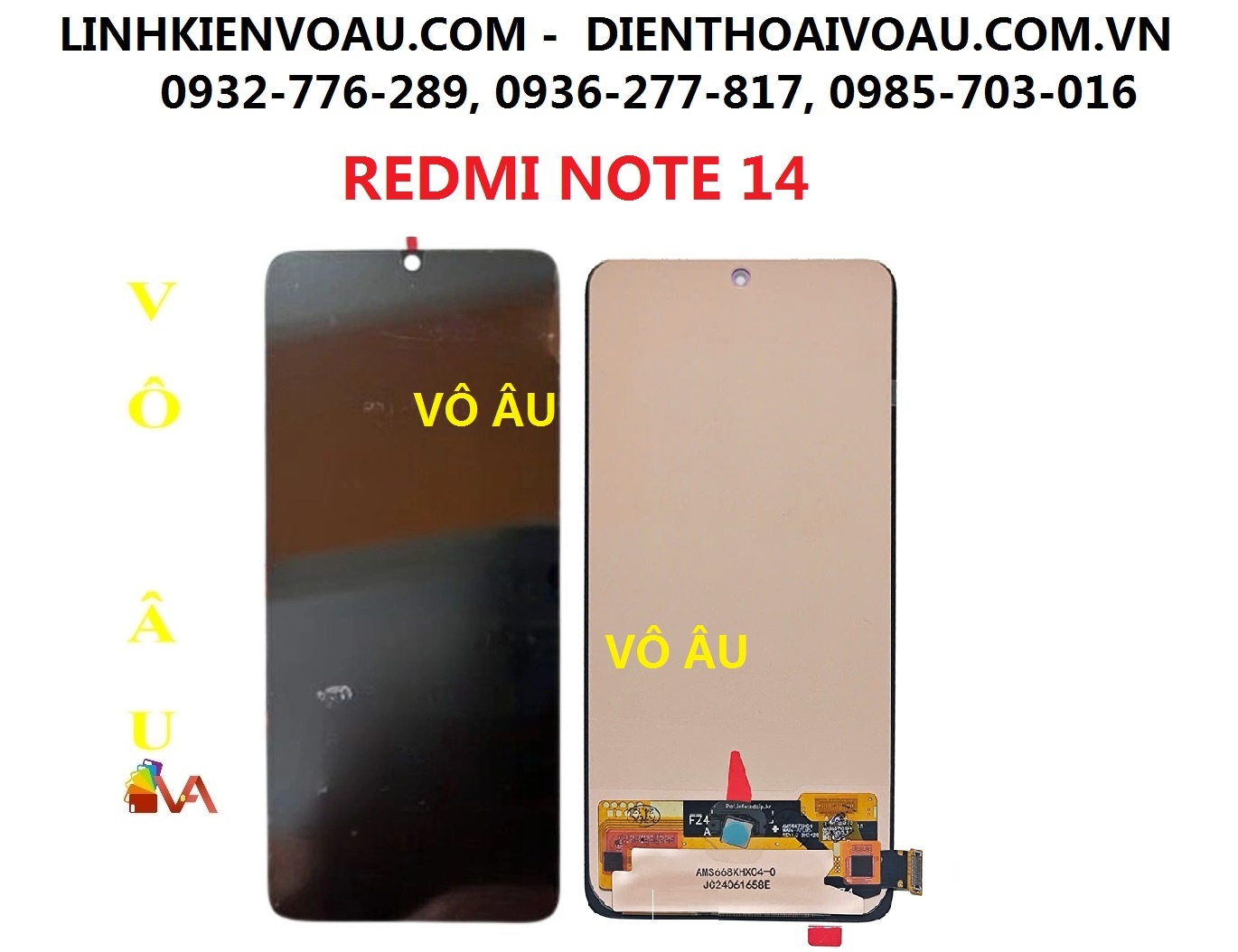 MÀN HÌNH XIAOMI REDMI NOTE 14 OLED