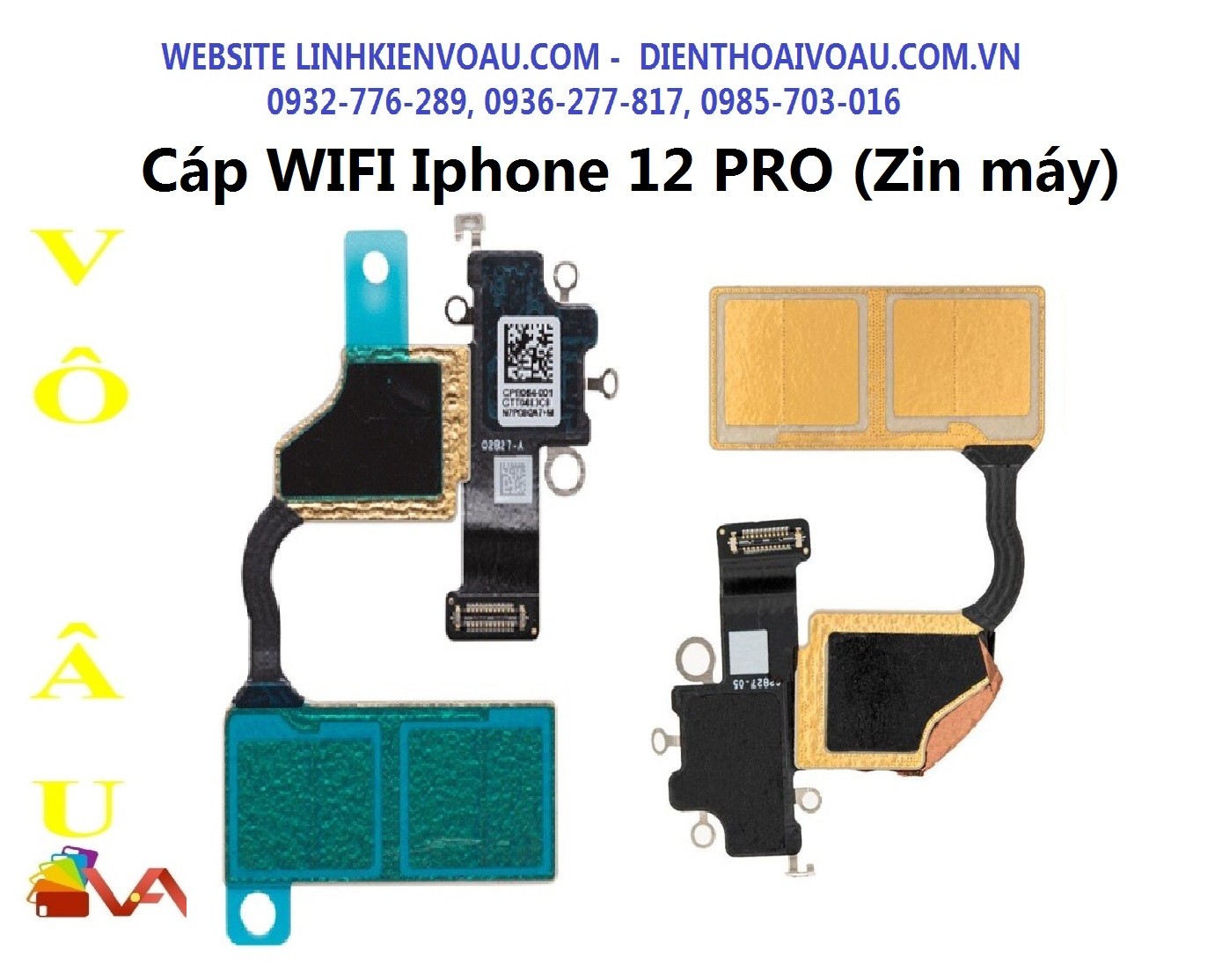 CÁP ANTEN WIFI IPHONE 12 PRO ZIN