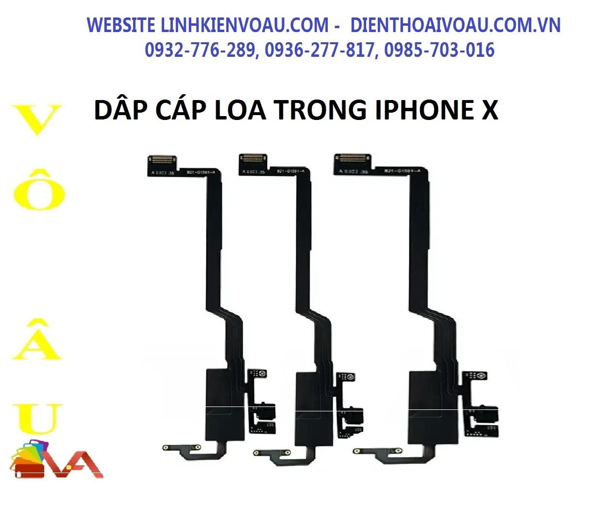DÂY LOA TRONG IPHONE X (DÂY TRƠN )