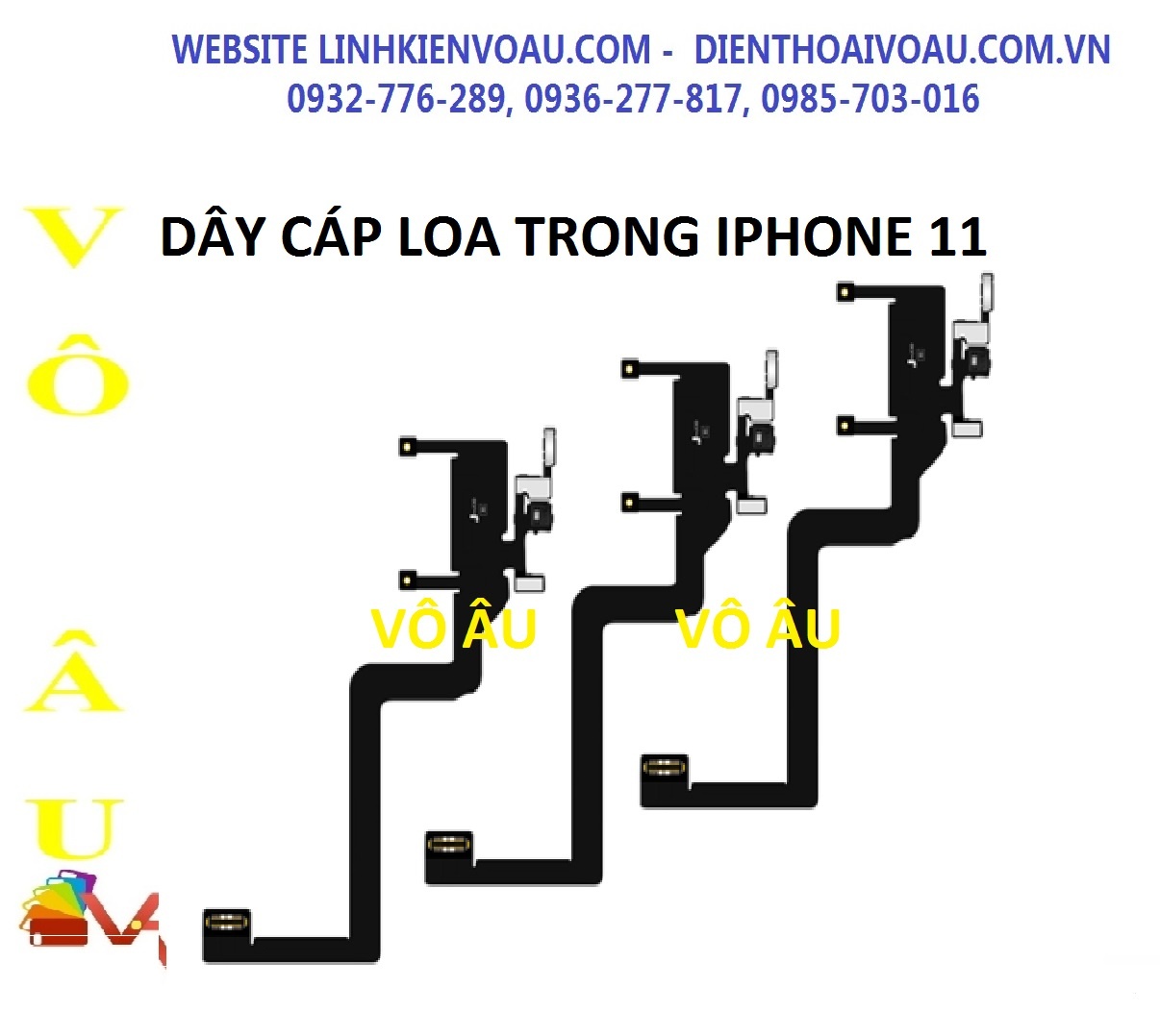 DÂY LOA TRONG IPHONE 11 (DÂY TRƠN )