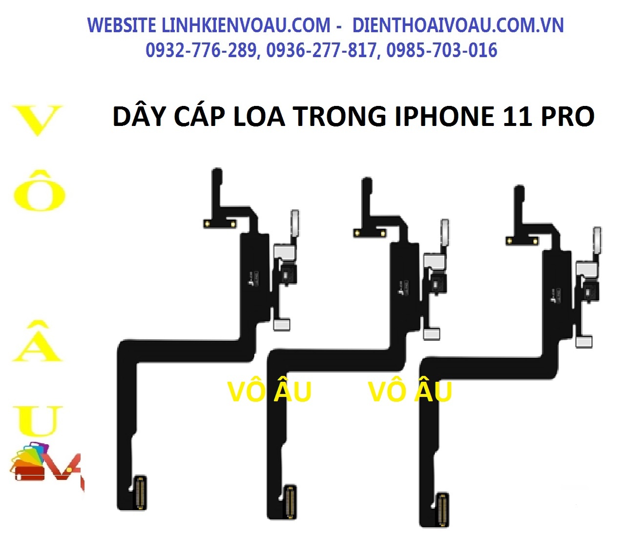DÂY LOA TRONG IPHONE 11 PRO (DÂY TRƠN )
