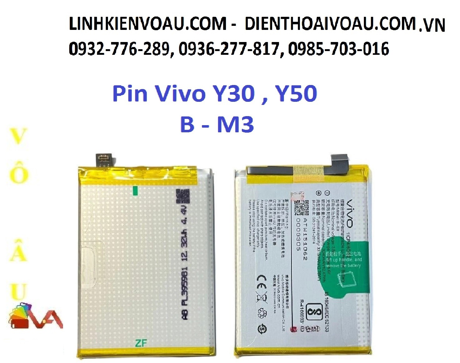 PIN VIVO Y50 ZIN