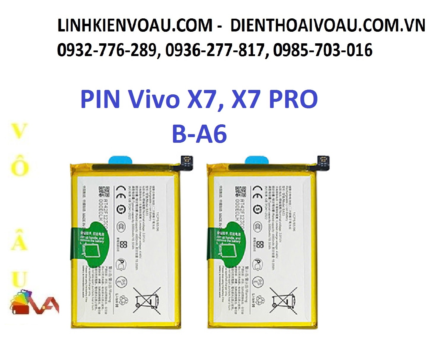 PIN VIVO X7 PRO