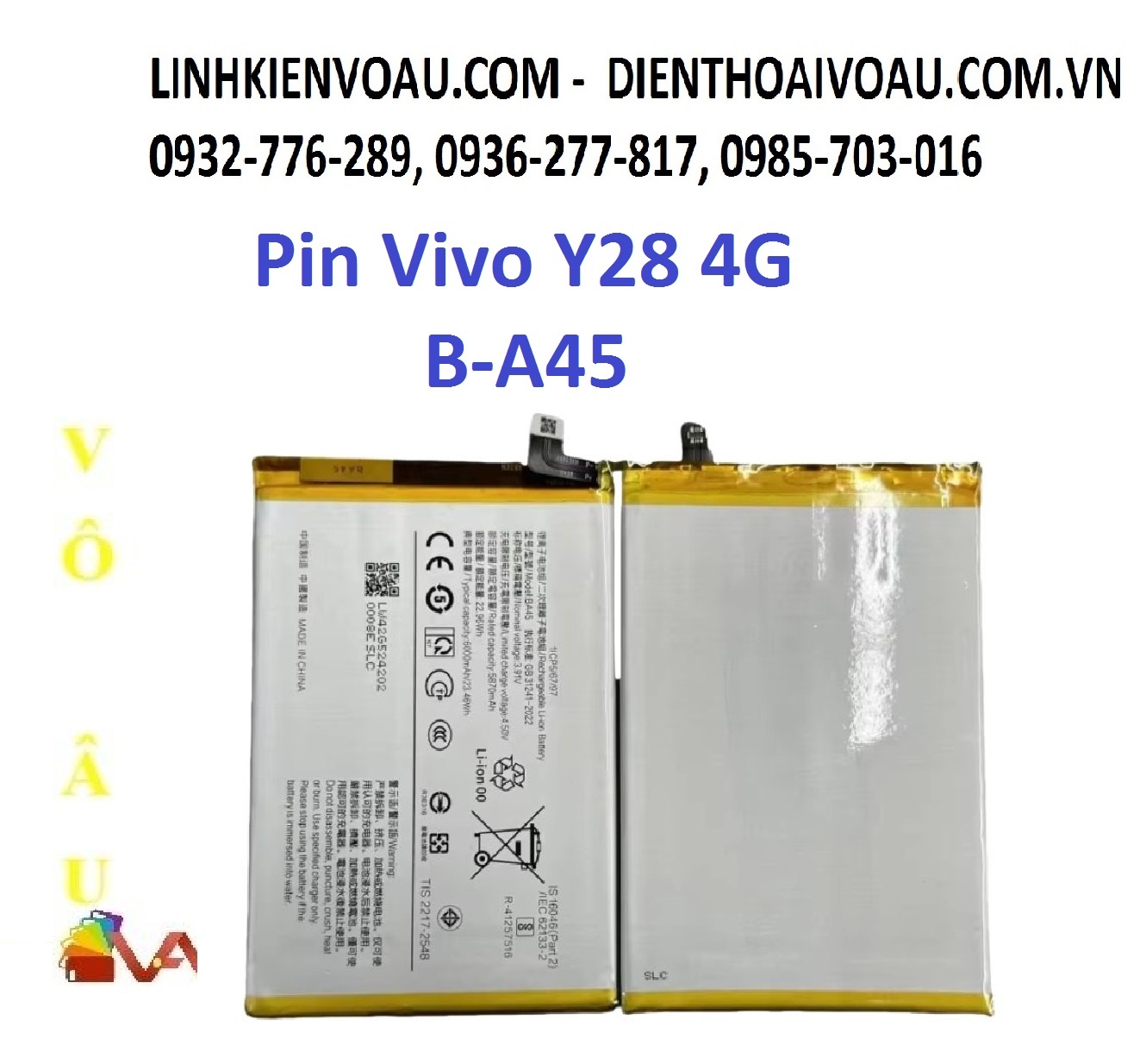 PIN VIVO Y28 4G ZIN