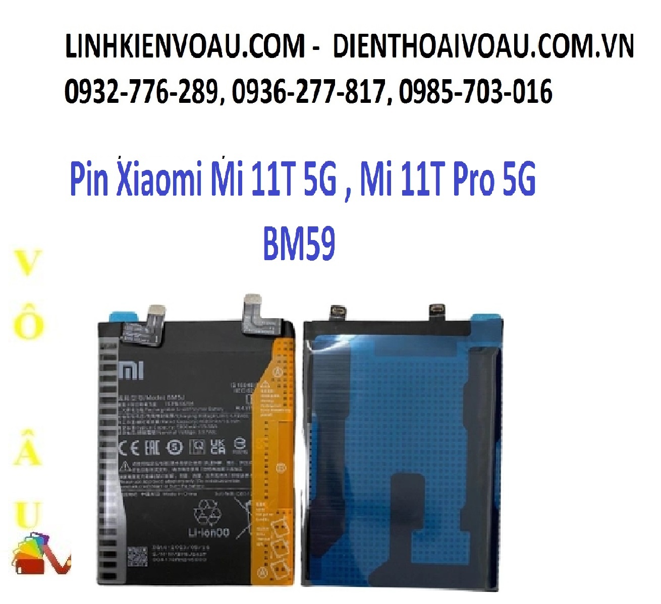 Pin Xiaomi Mi 11T 5G ZIN