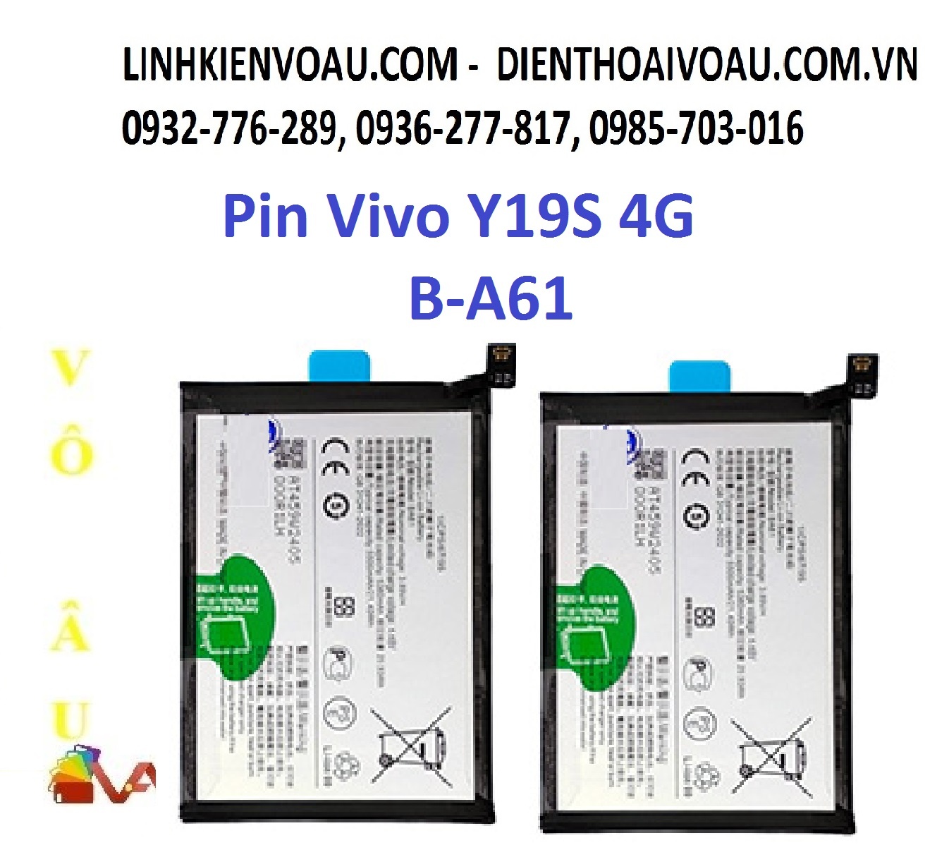 Pin Vivo Y19S 4G ZIN