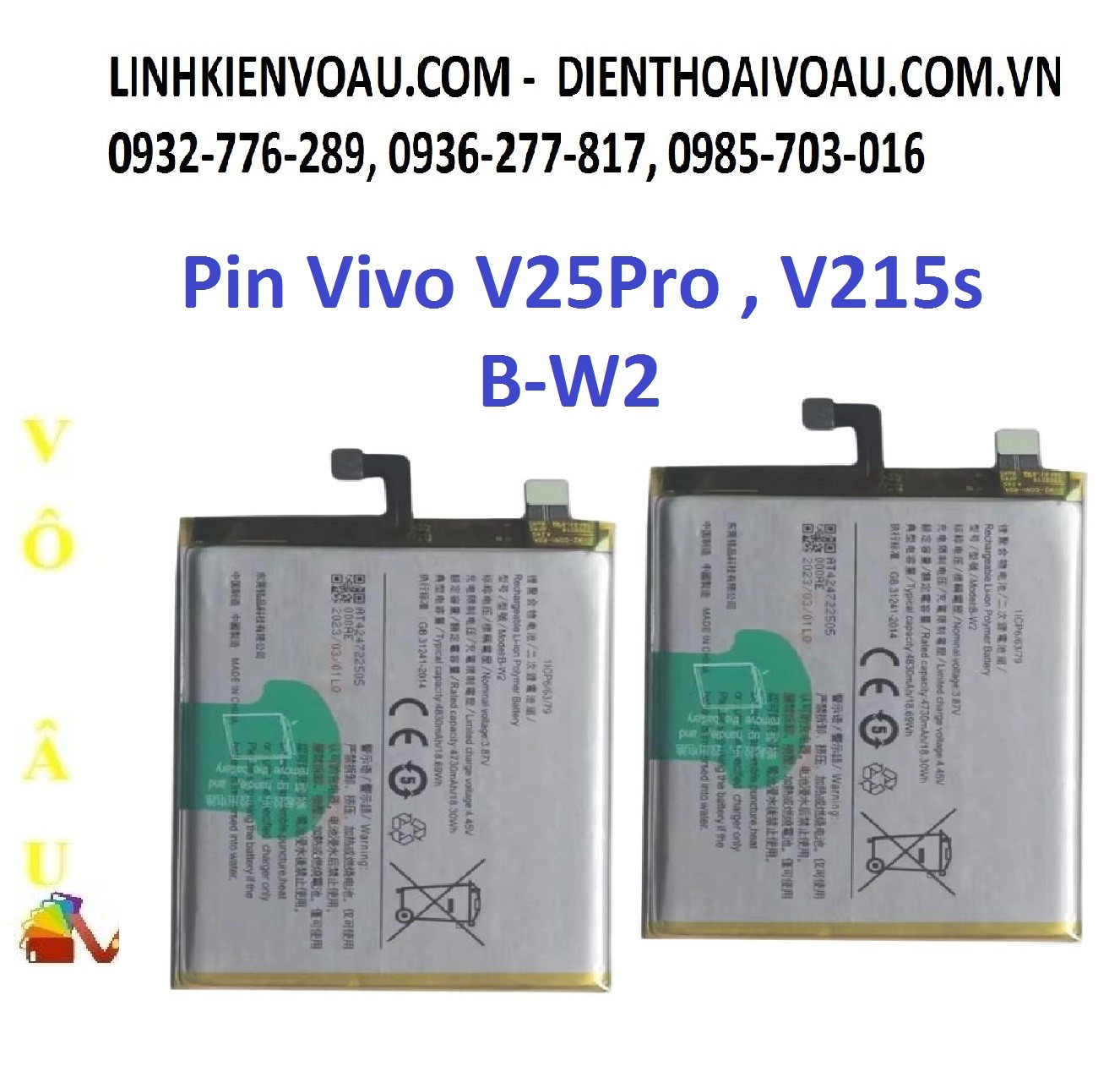 PIN VIVO V25S ZIN