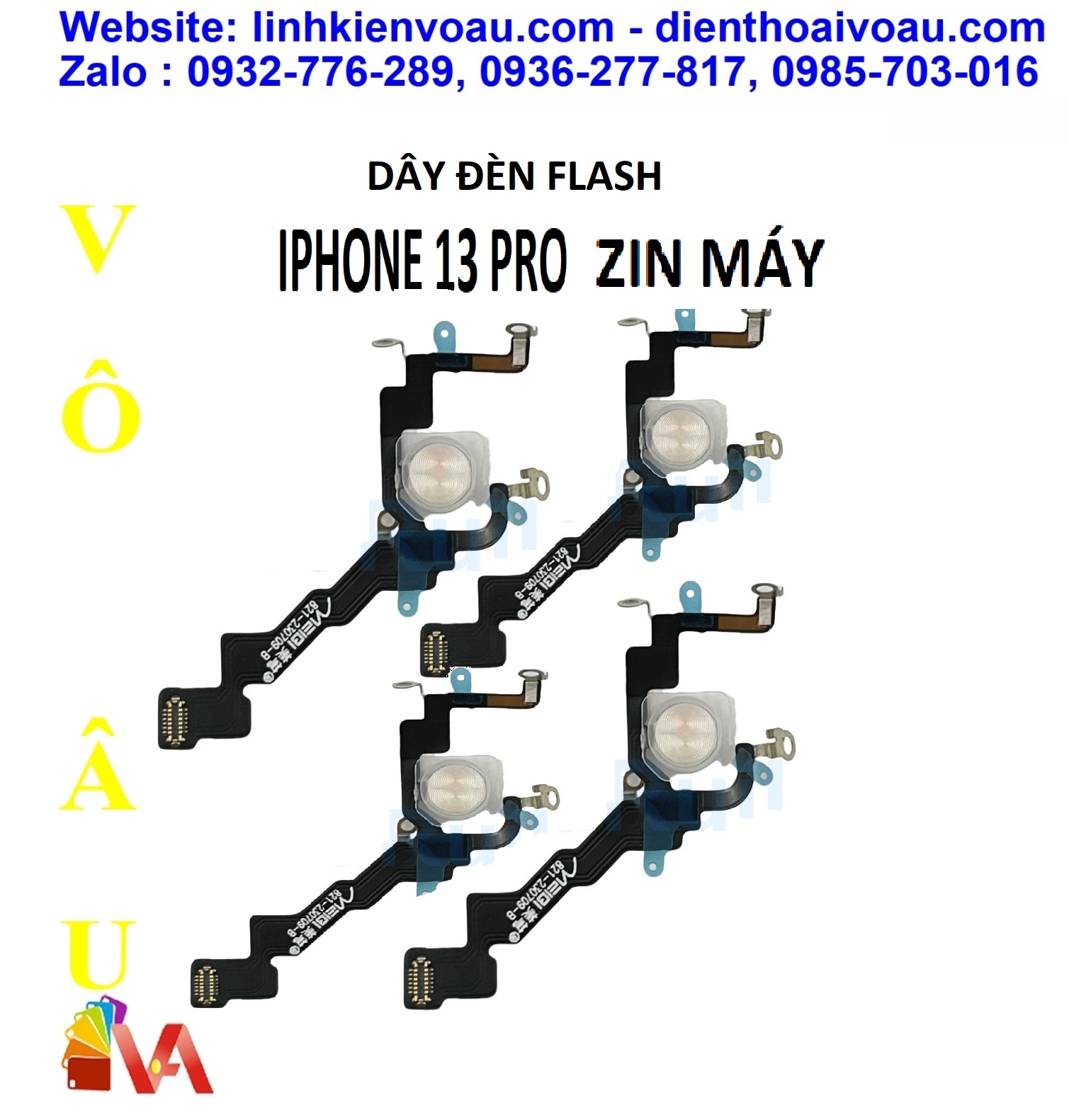 CÁP ĐÈN FLASH IPHONE 13 PRO ZIN MÁY