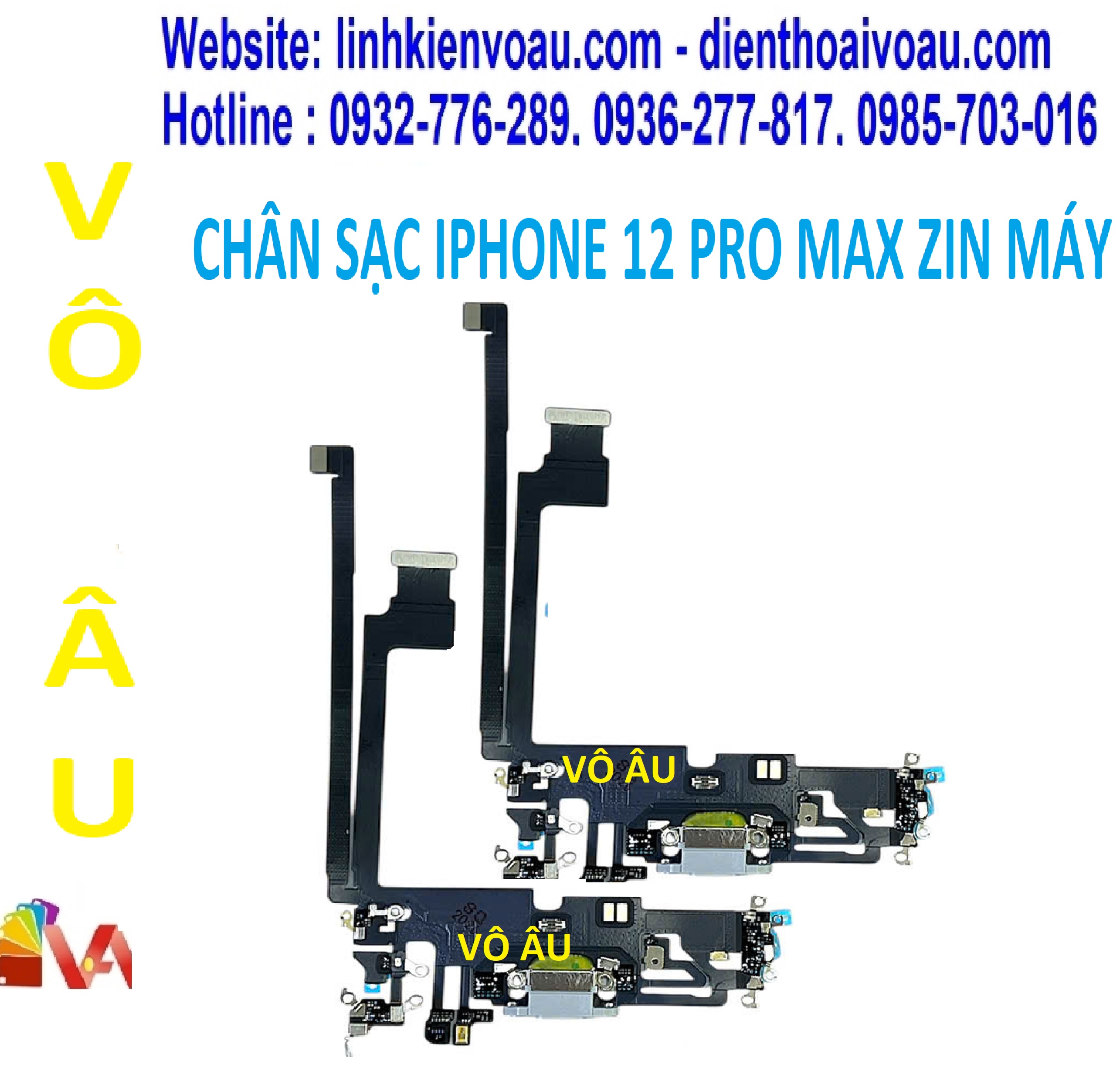 CHÂN SẠC IPHONE 12 PRO MAX ZIN MÁY