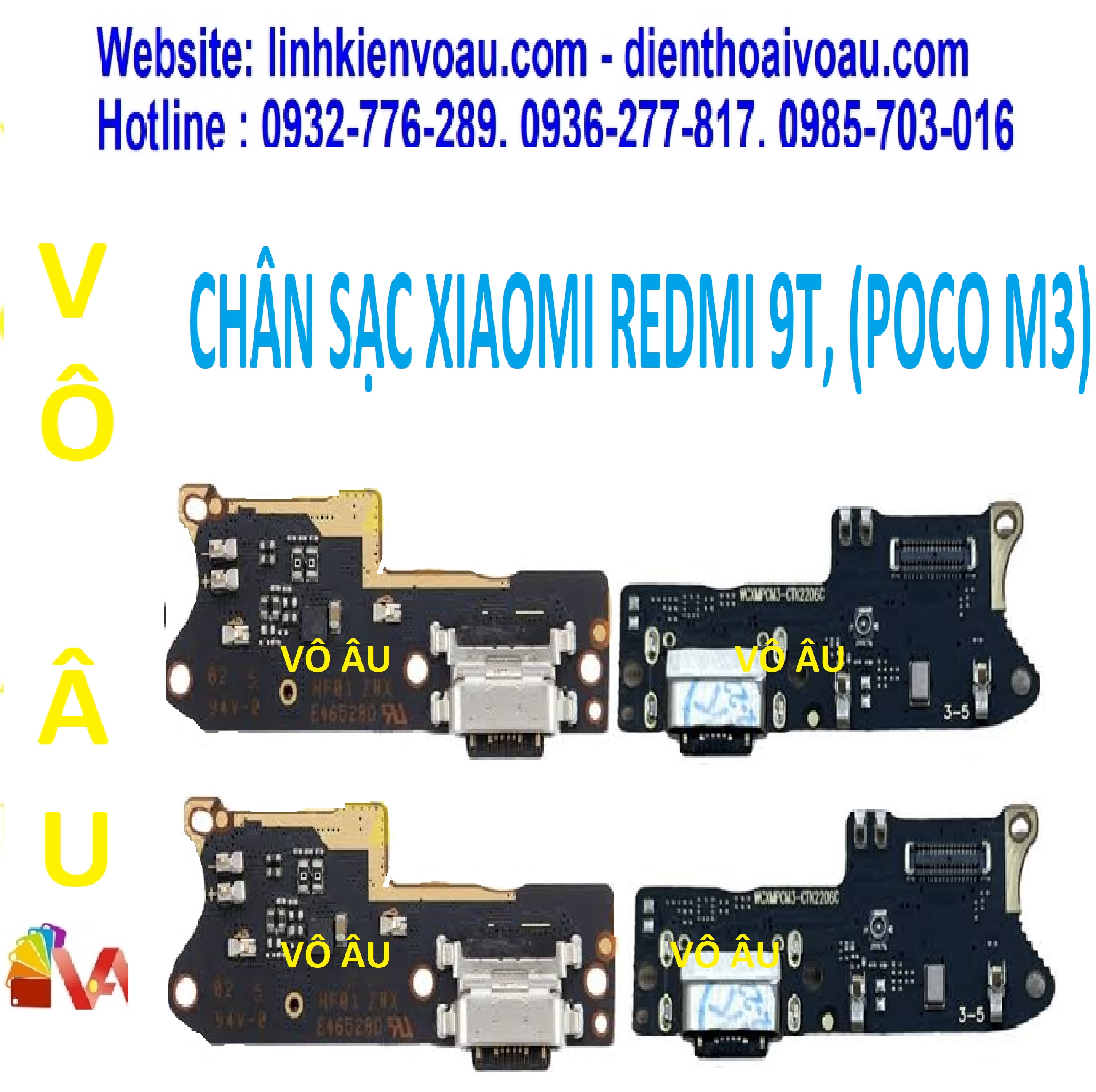 CHÂN SẠC XIAOMI REDMI 9T, (POCO M3)