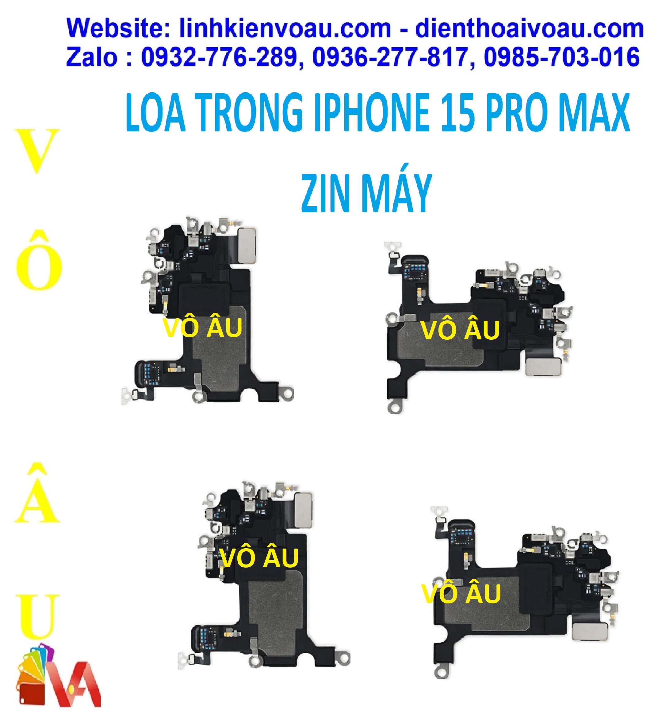 LOA TRONG IPHONE 15 PRO MAX ZIN