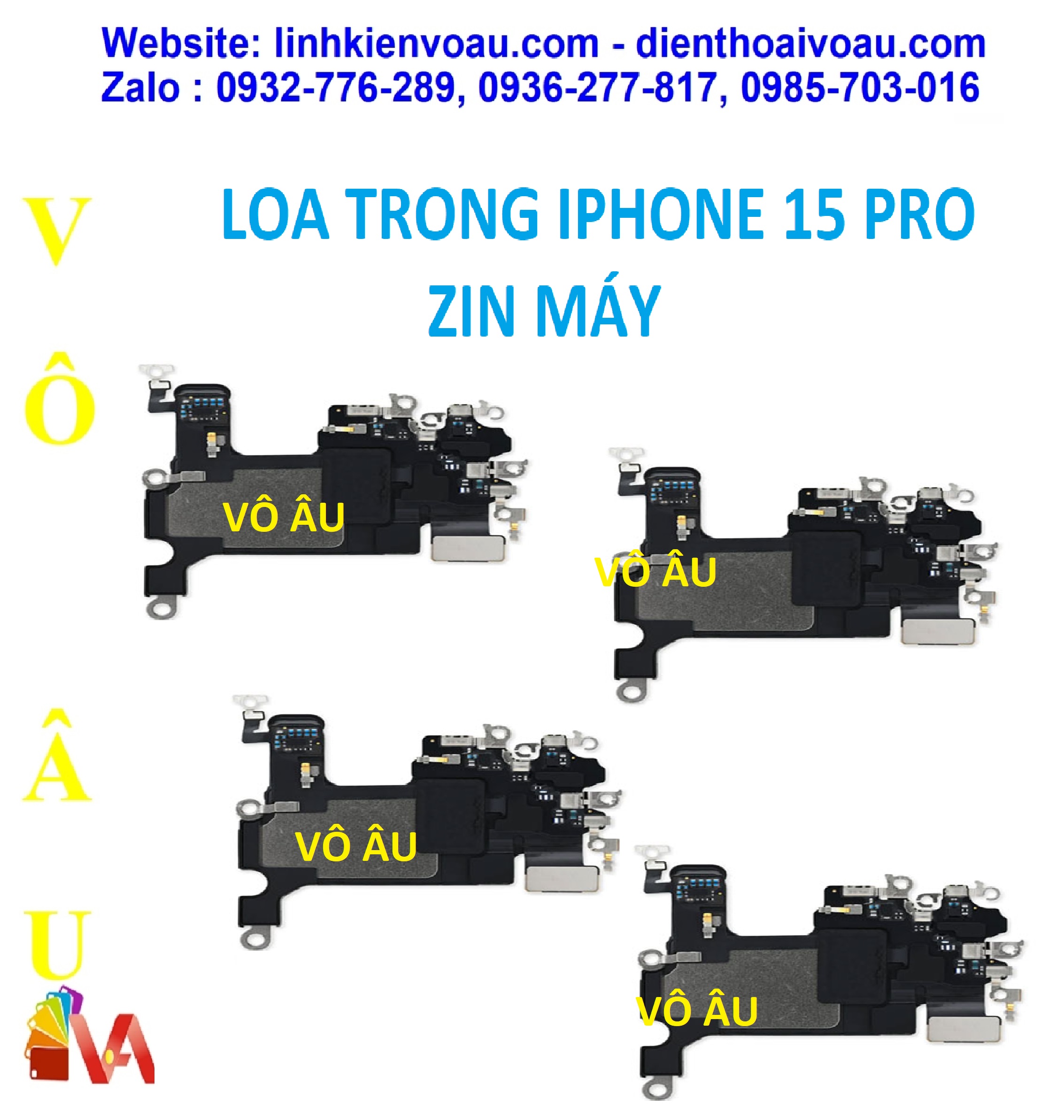 LOA TRONG IPHONE 15 PRO ZIN
