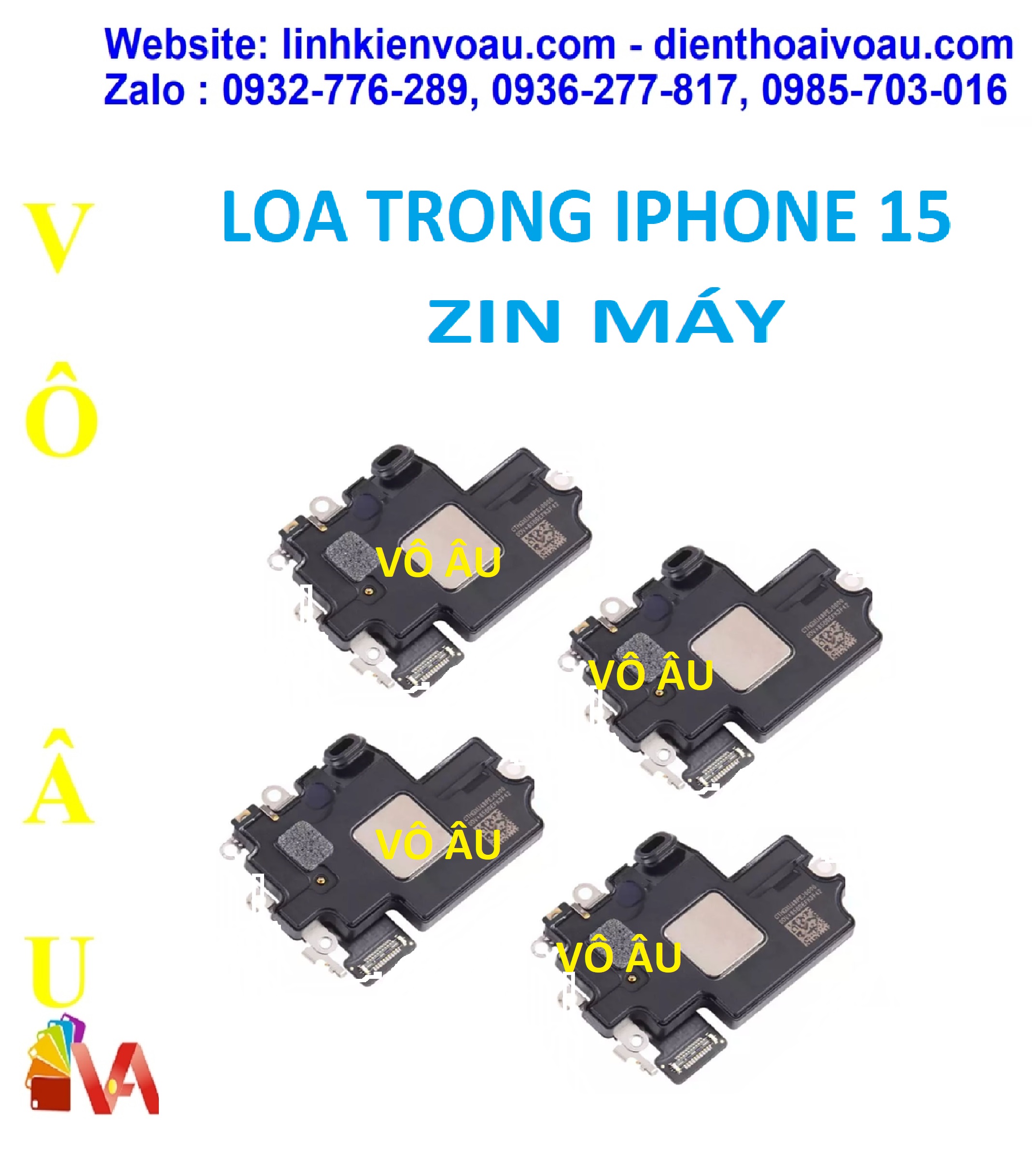 LOA TRONG IPHONE 15 ZIN