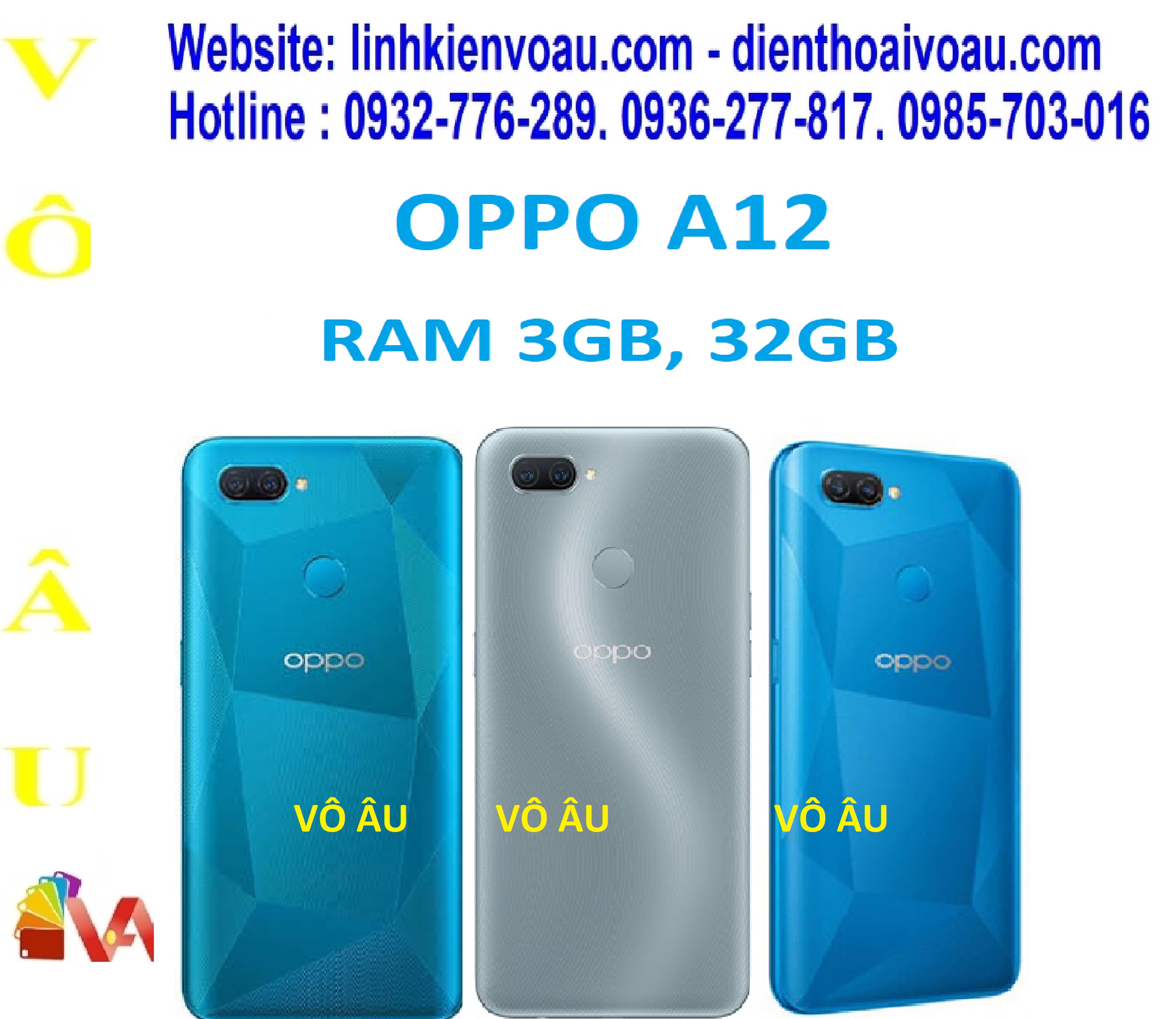 OPPO A12, RAM 3GB, 32GB