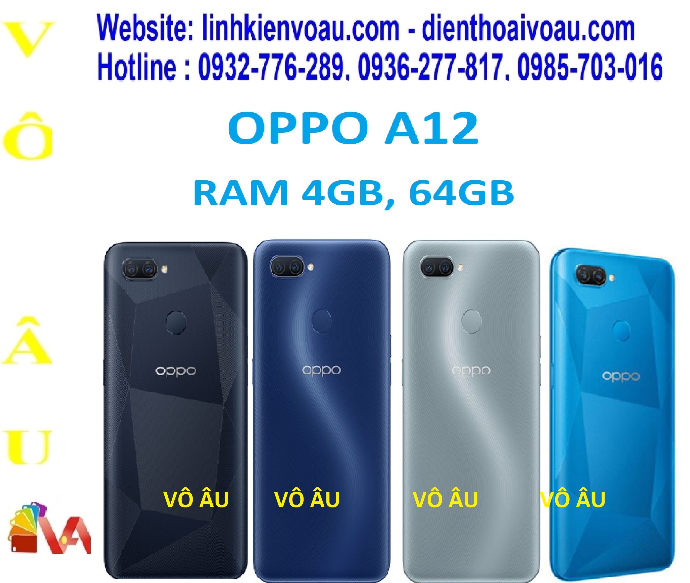 OPPO A12, RAM 4GB, 64GB