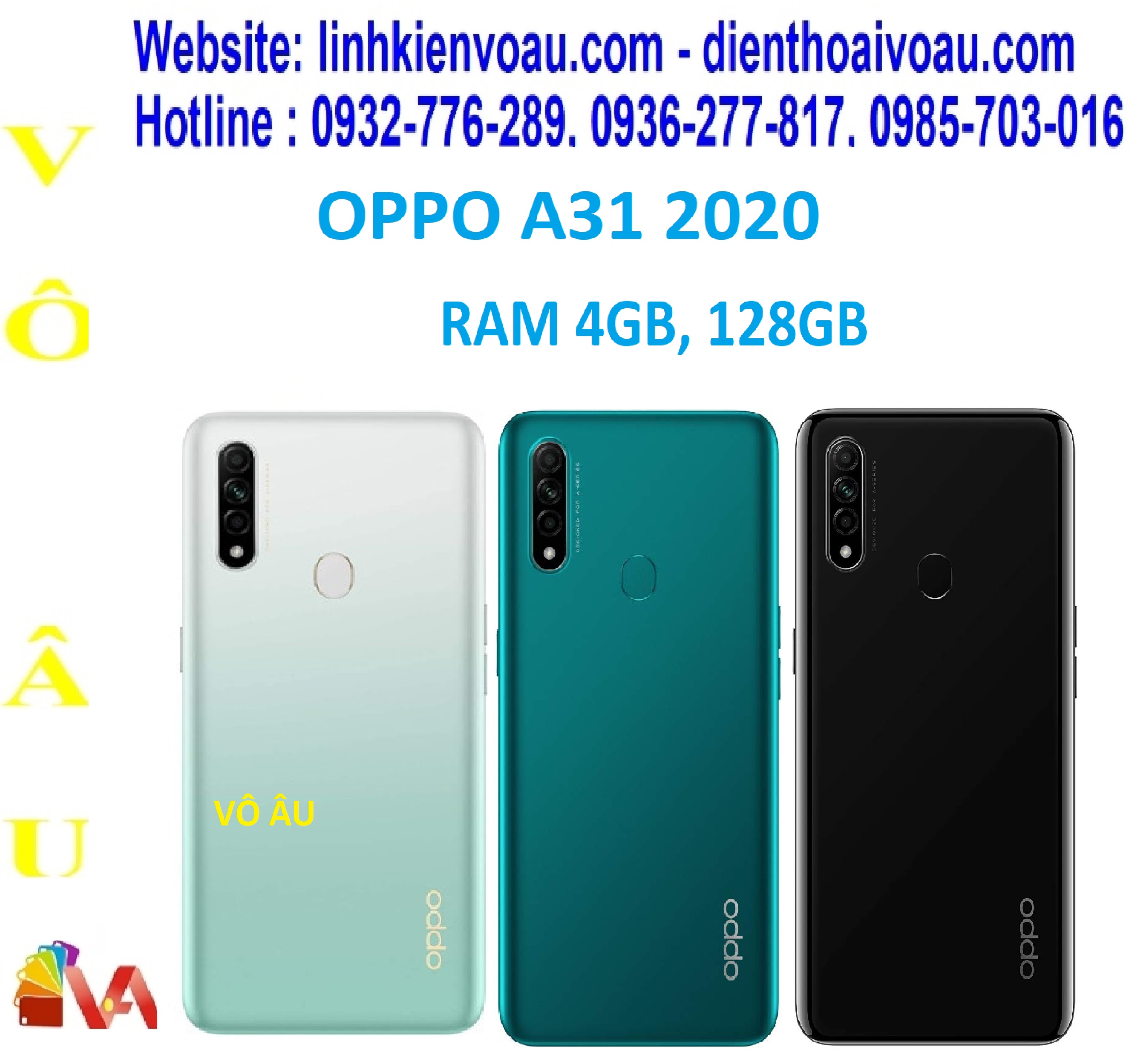 OPPO A31 2020 RAM 4GB, 128GB