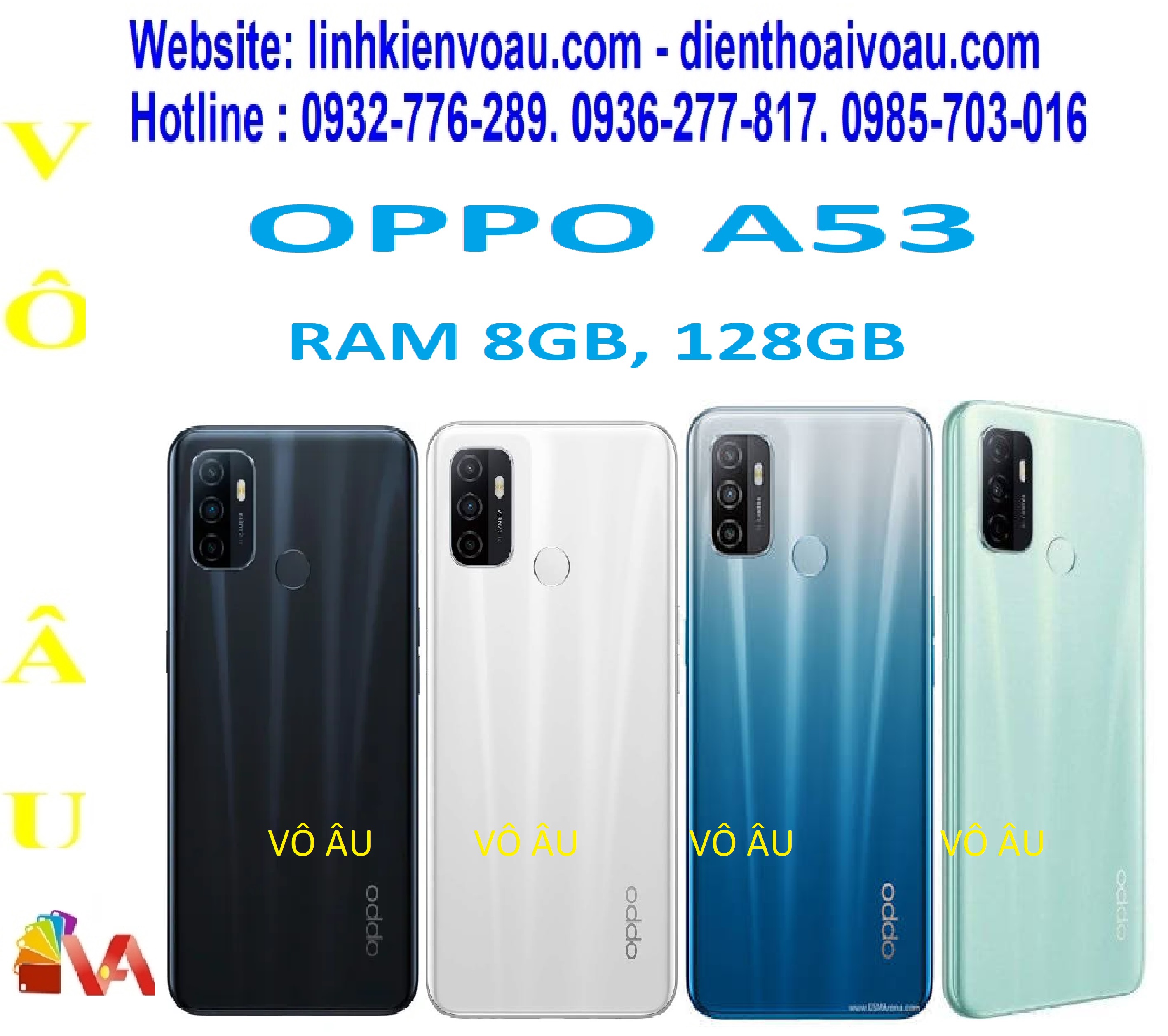 OPPO A53 RAM 8GB, 128GB