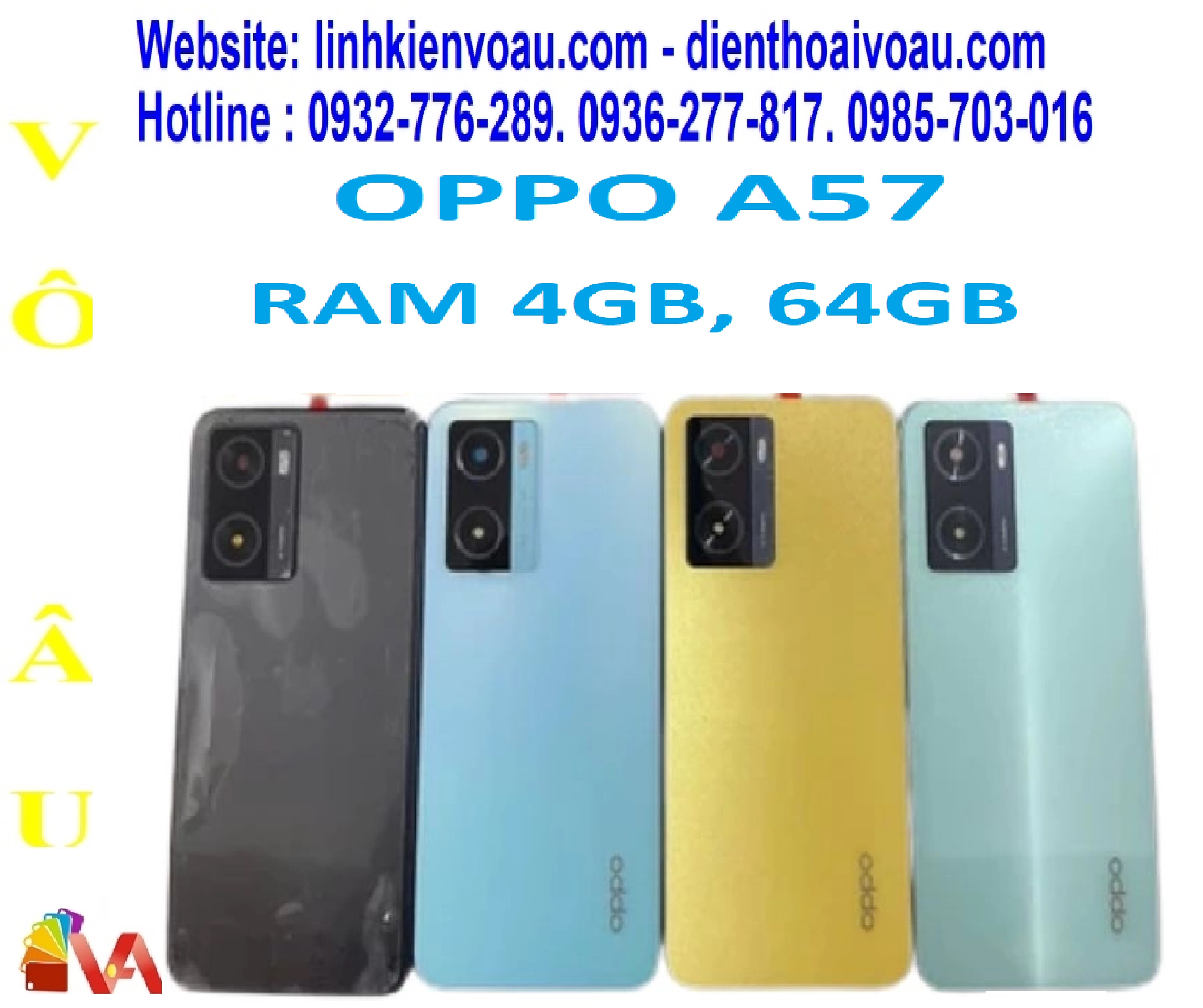 OPPO A57 RAM 4GB, 64GB