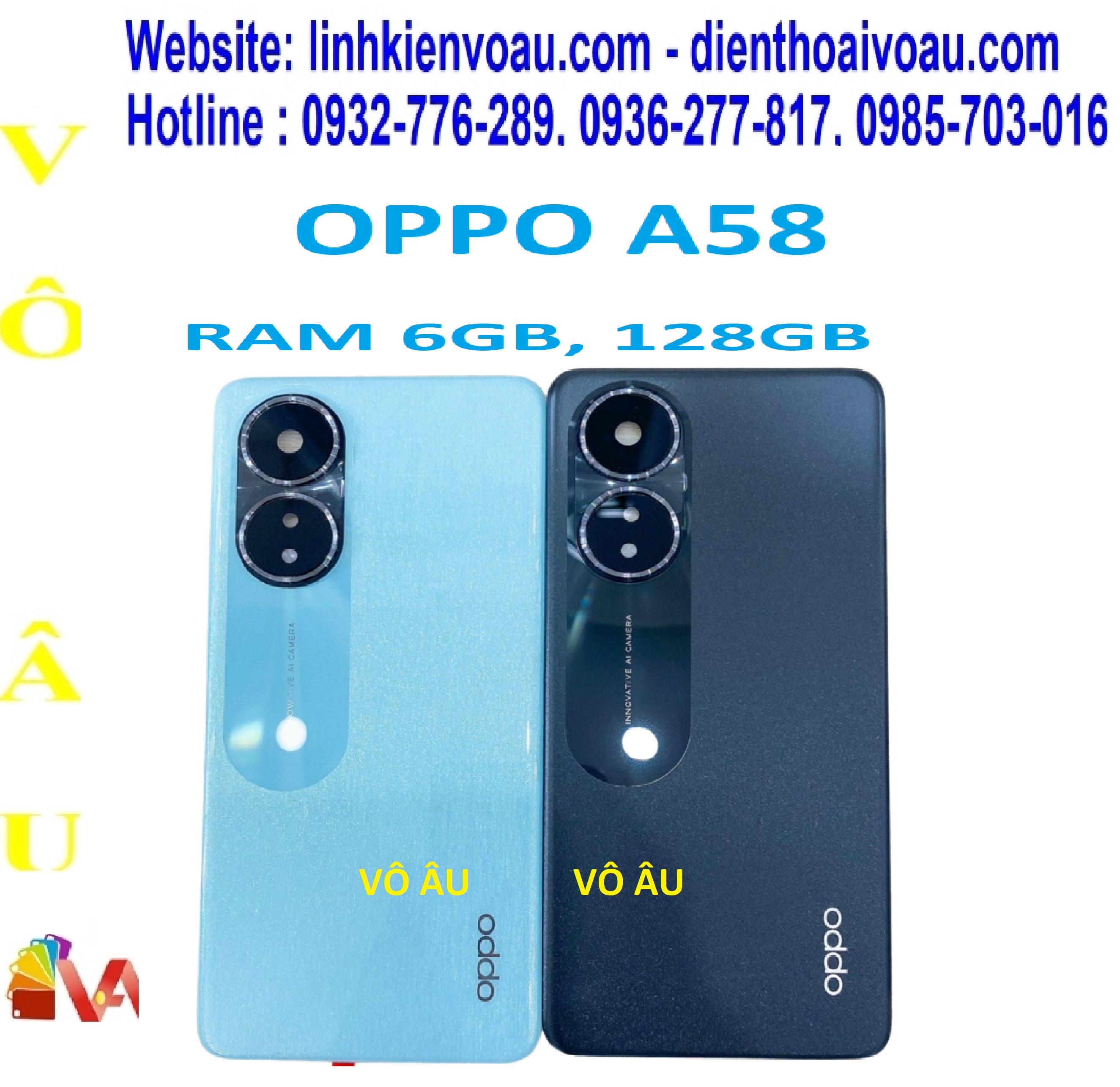 OPPO A58 RAM 6GB, 128GB