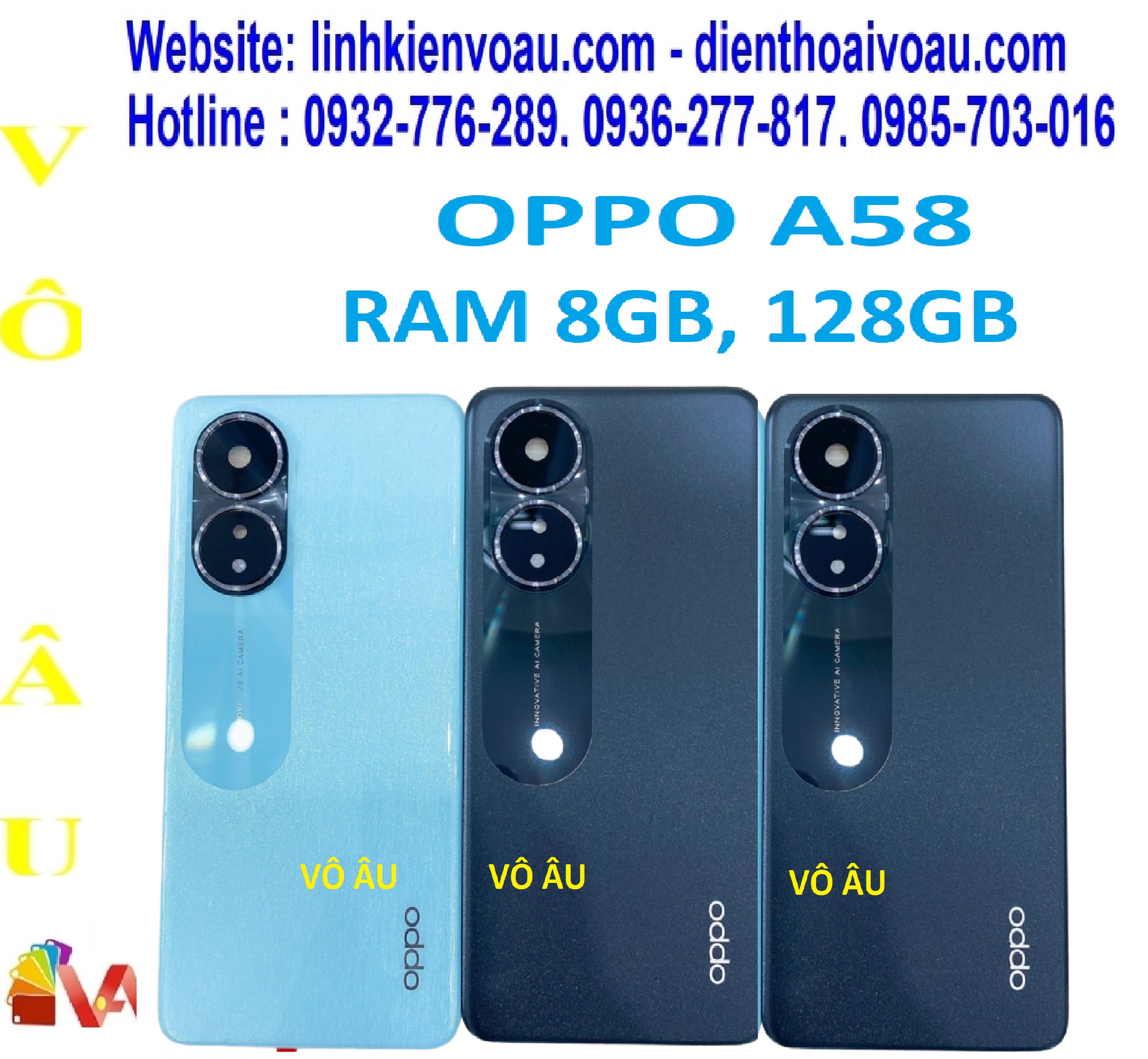 OPPO A58 RAM 8GB, 128GB