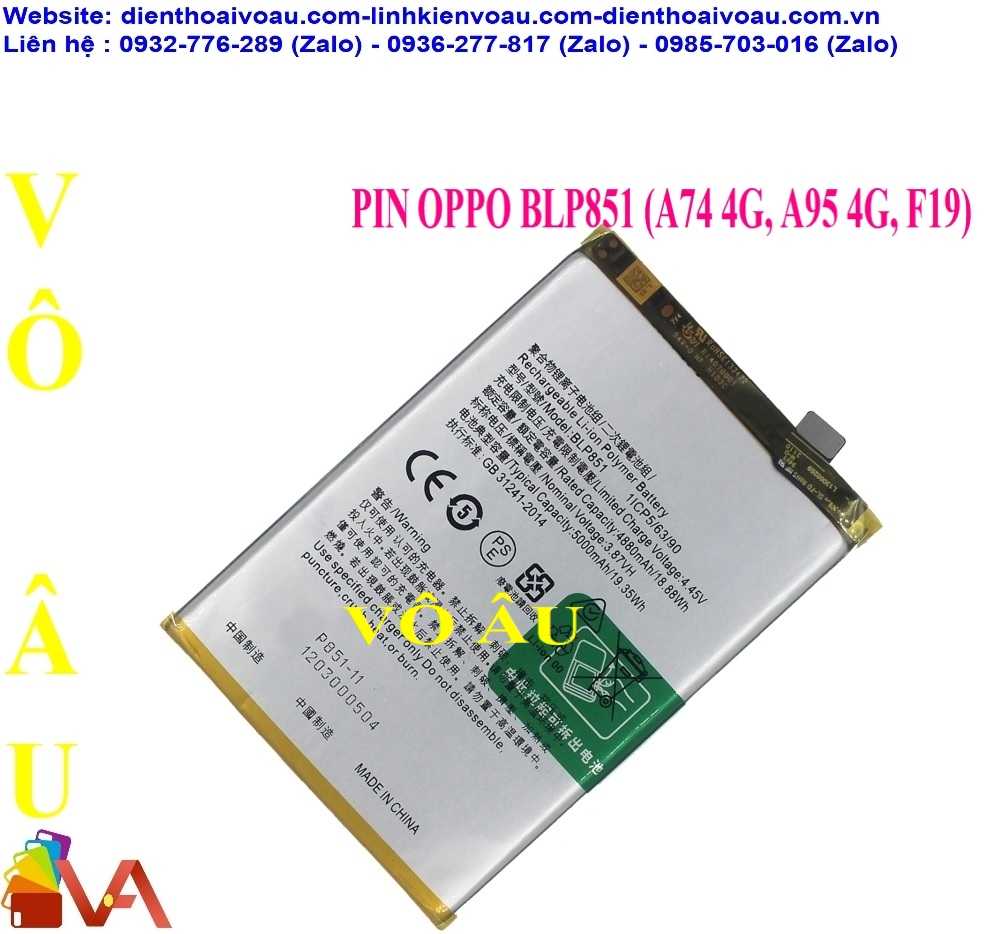 PIN OPPO BLP851 ZIN