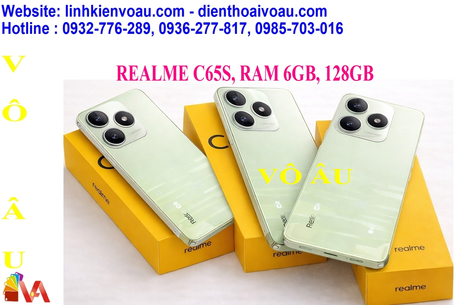 REALME C65S, RAM 6GB, 128GB, FULLBOX
