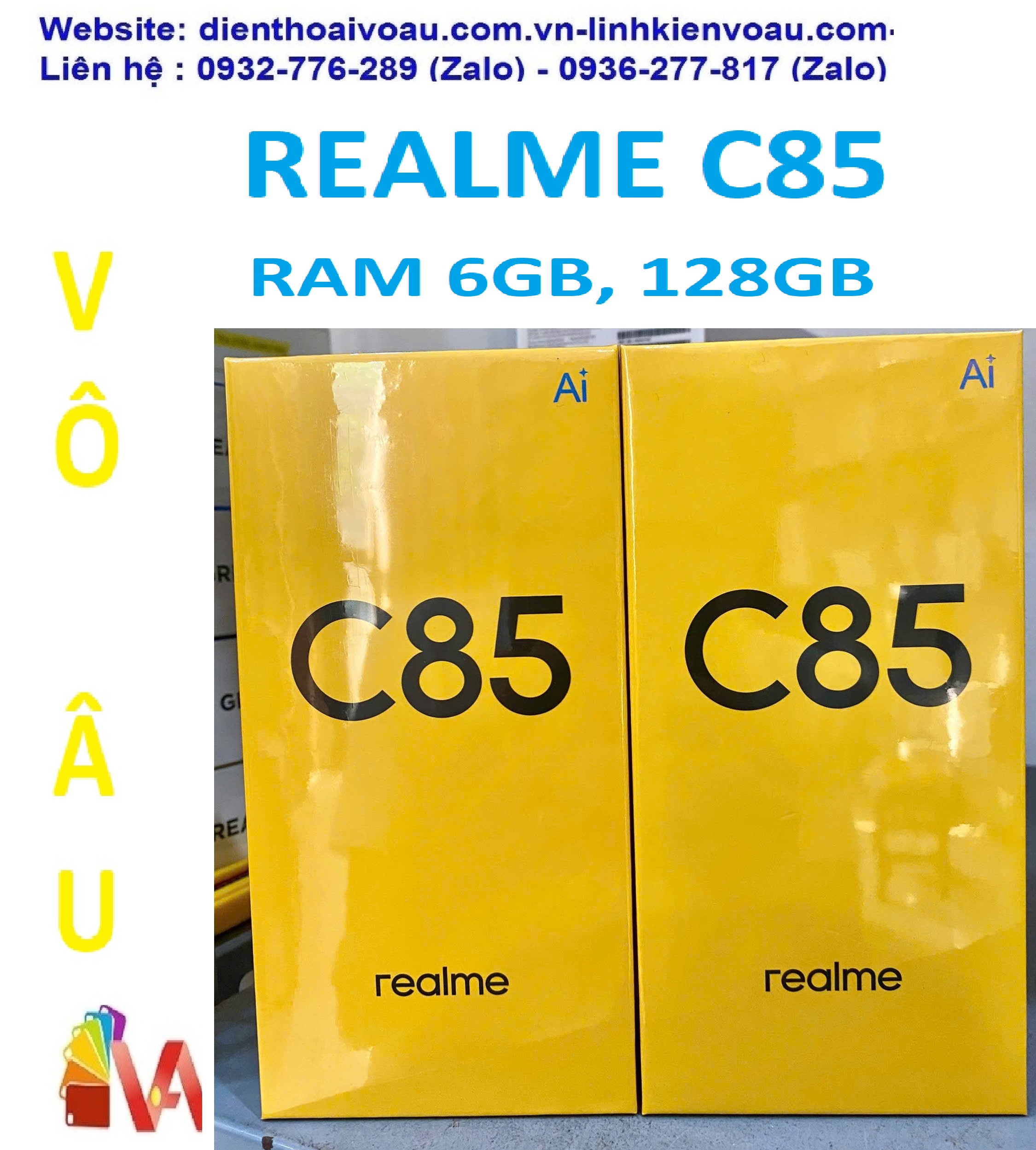 REALME C85 RAM 6GB, 128GB FULL BOX