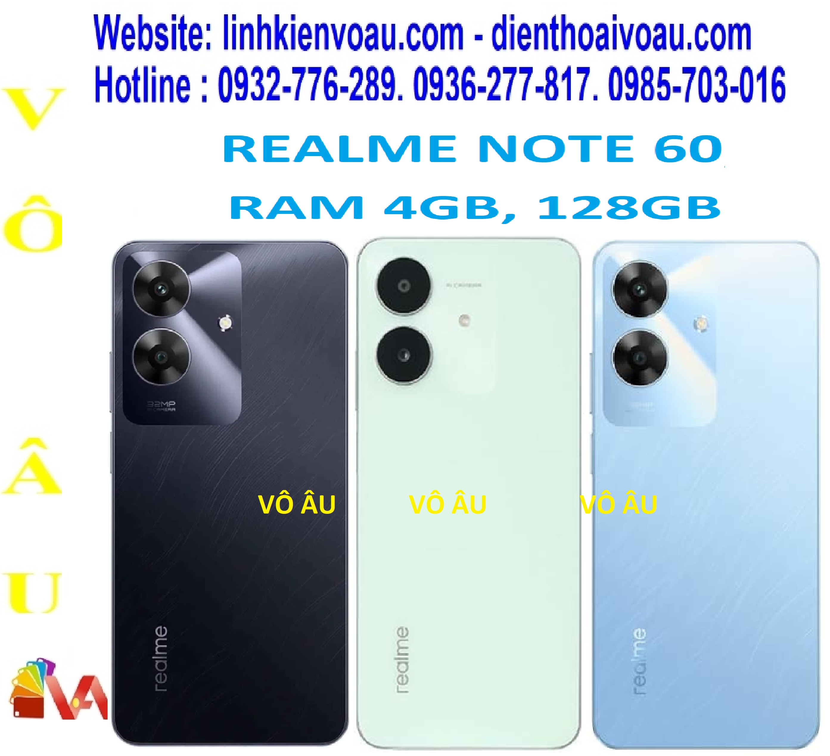 REALME NOTE 60 RAM 4GB, 128GB