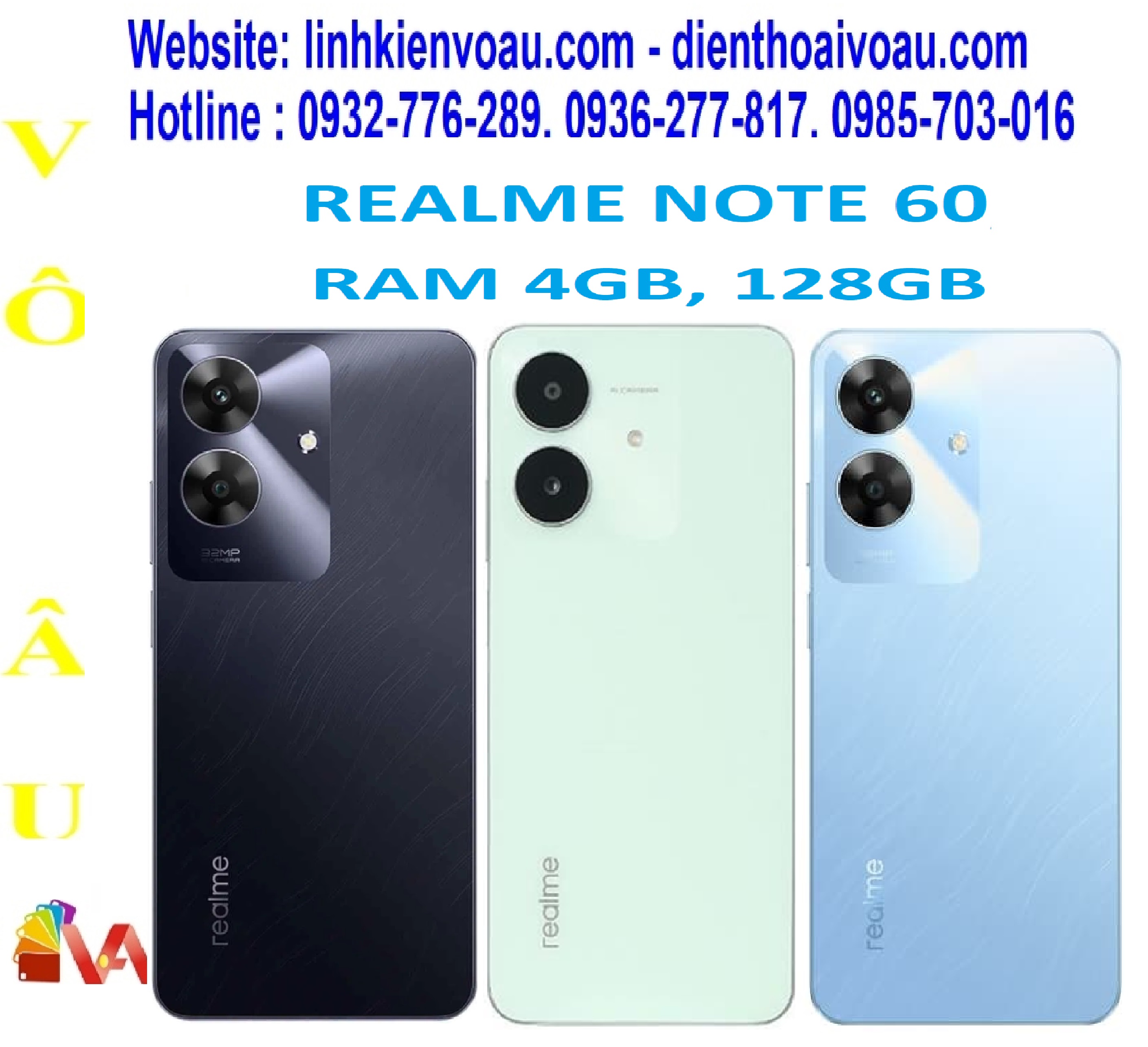REALME NOTE 60 RAM 4GB, 128GB