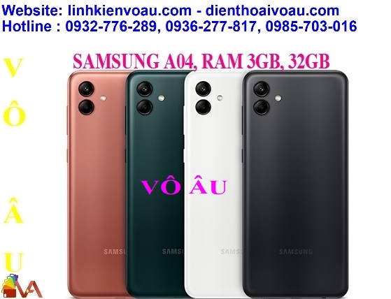 SAMSUNG A04, RAM 3GB, 32GB
