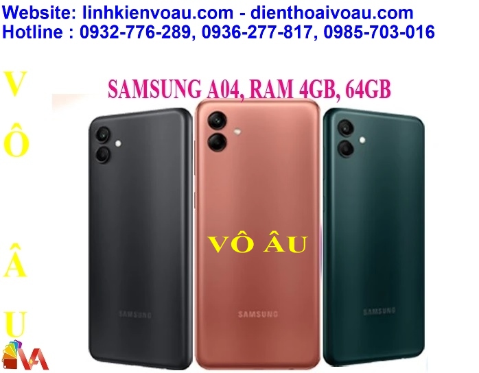 SAMSUNG A04, RAM 4GB, 64GB