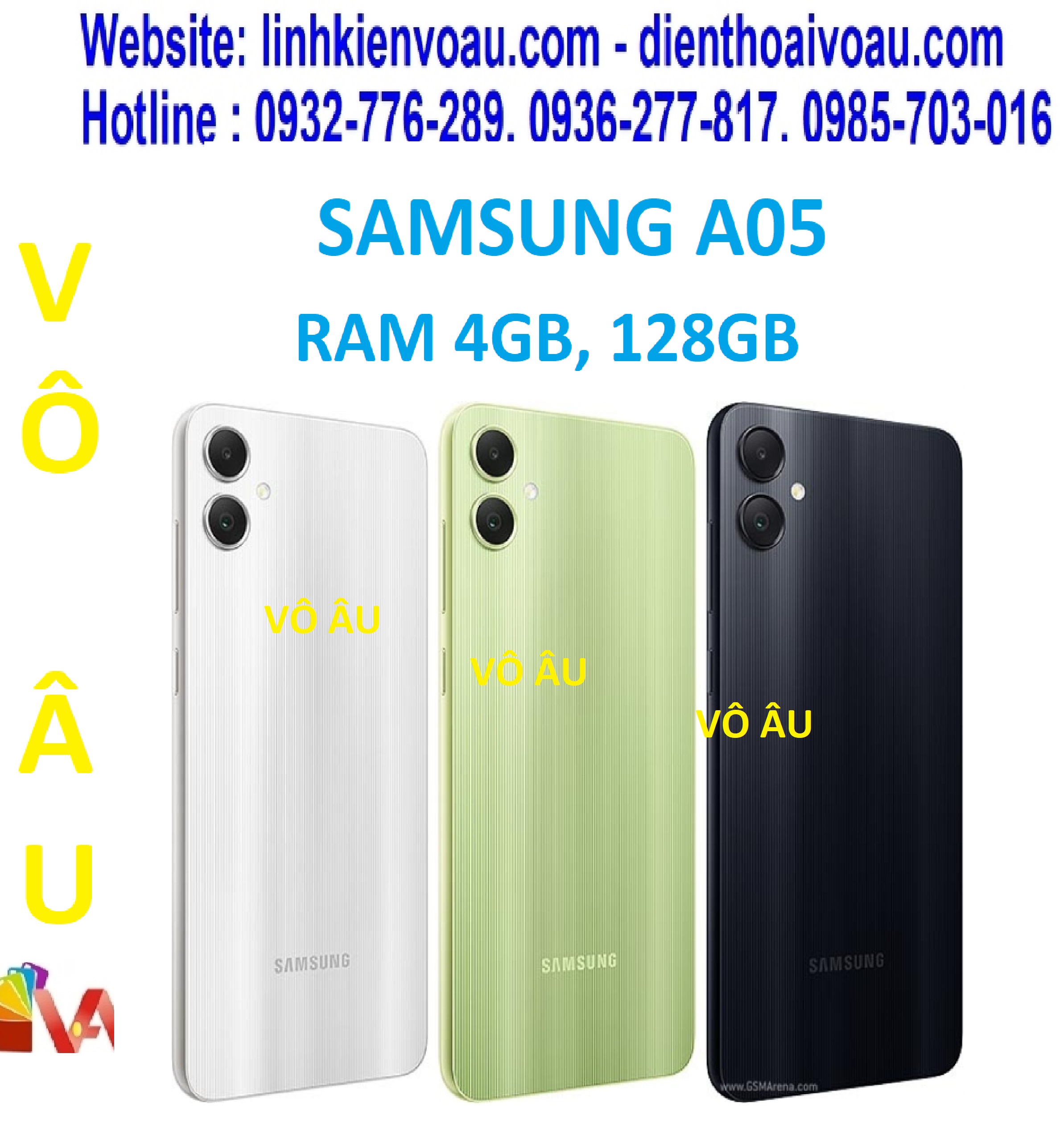 SAMSUNG A05, RAM 4GB, 128GB