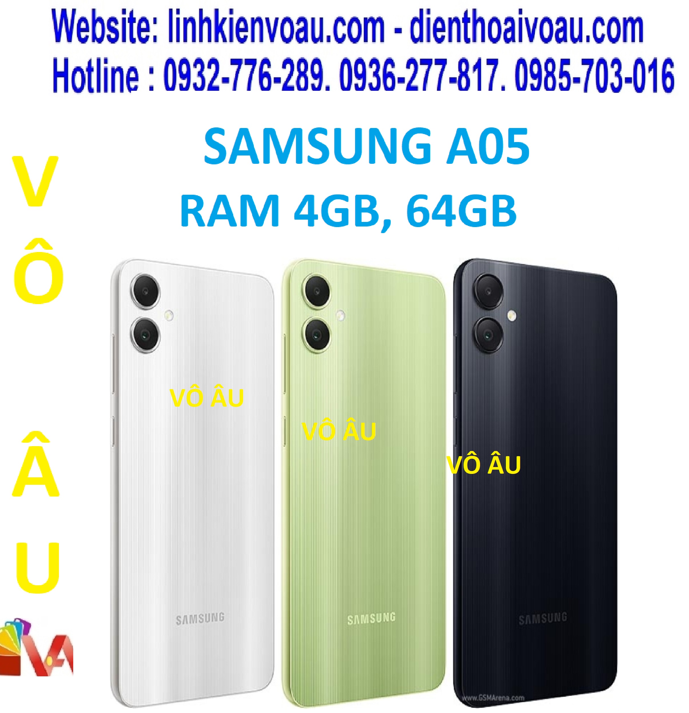 SAMSUNG A05, RAM 4GB, 64GB