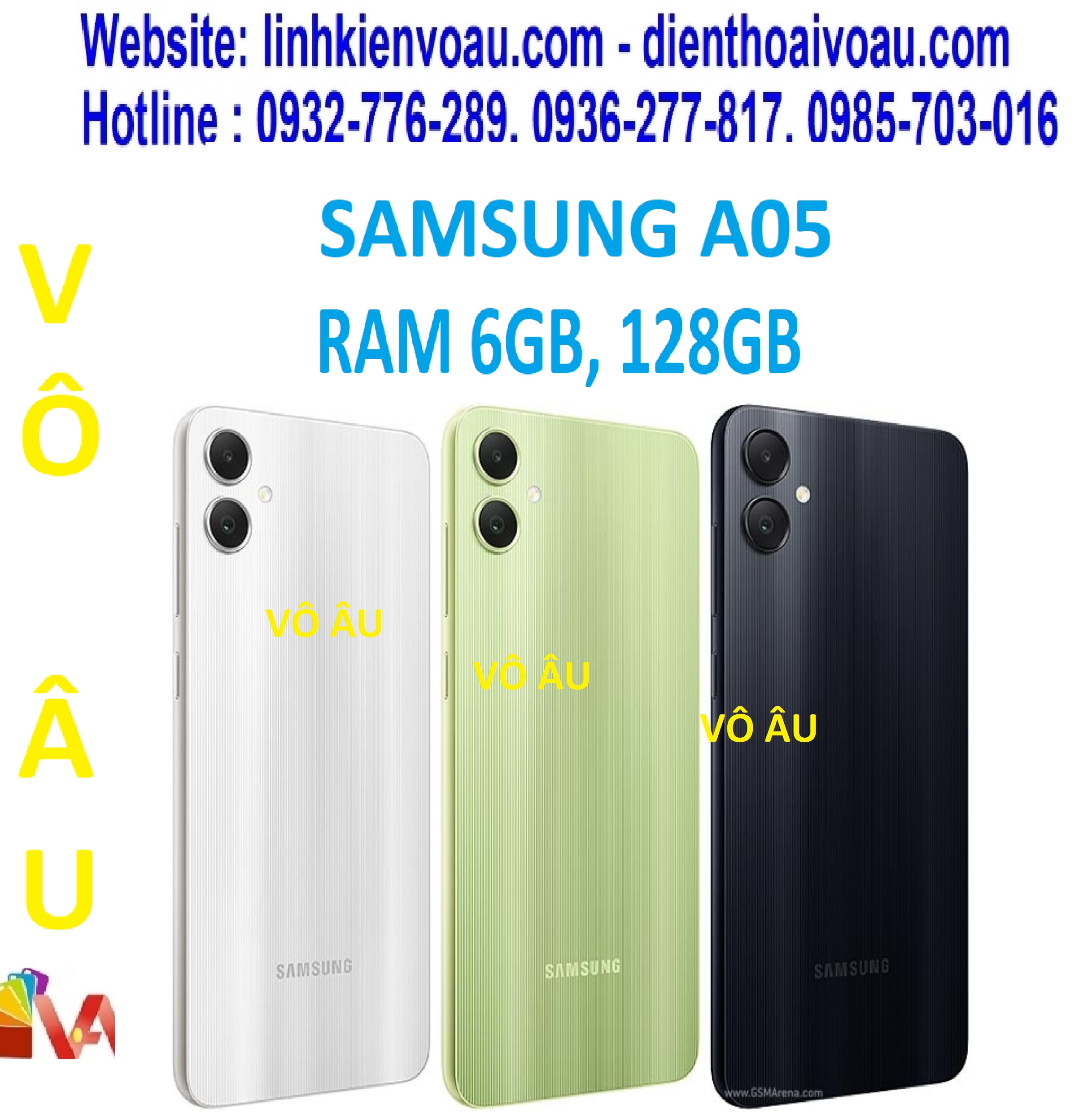 SAMSUNG A05, RAM 6GB, 128GB