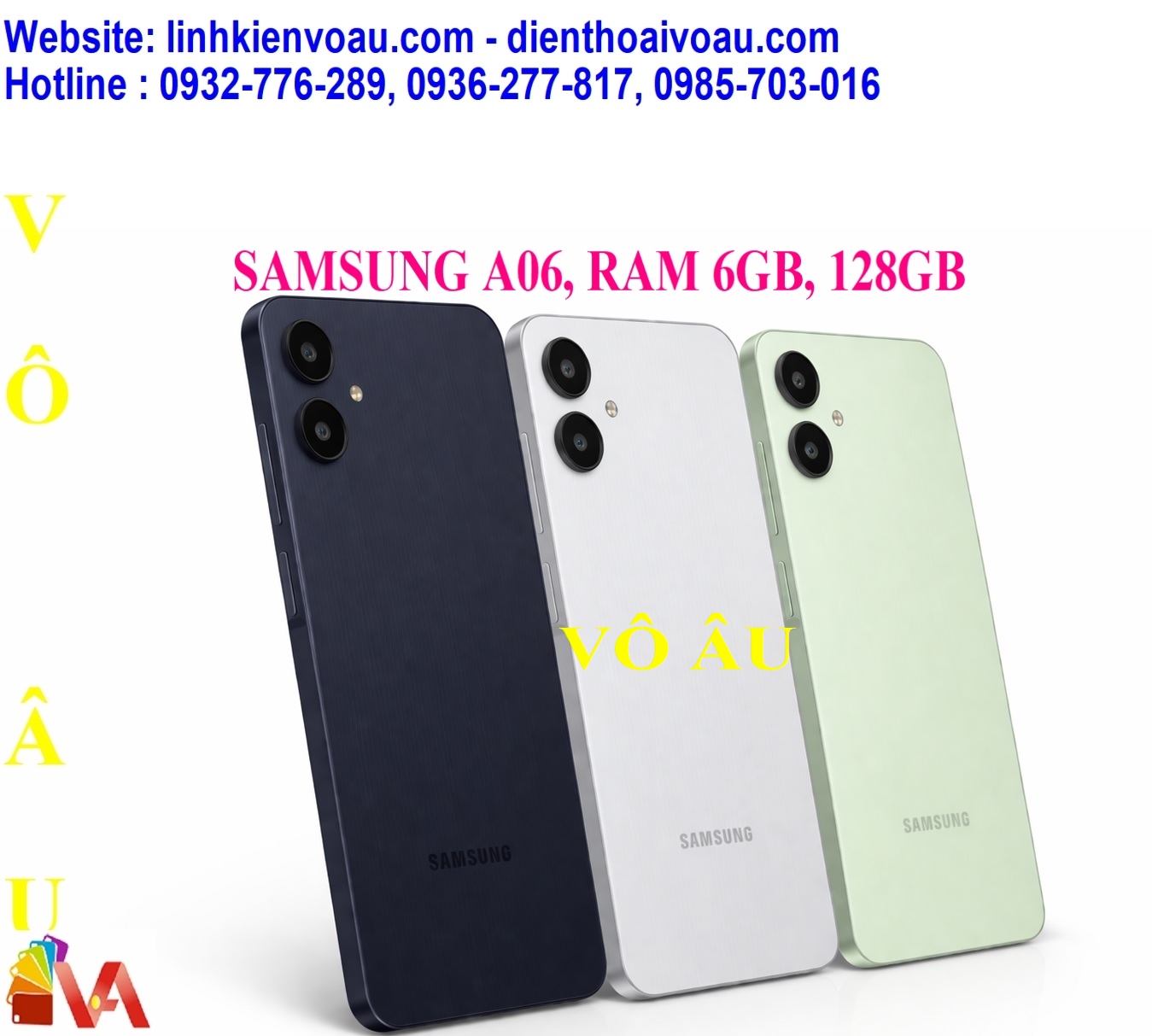 SAMSUNG A06, RAM 6GB, 128GB