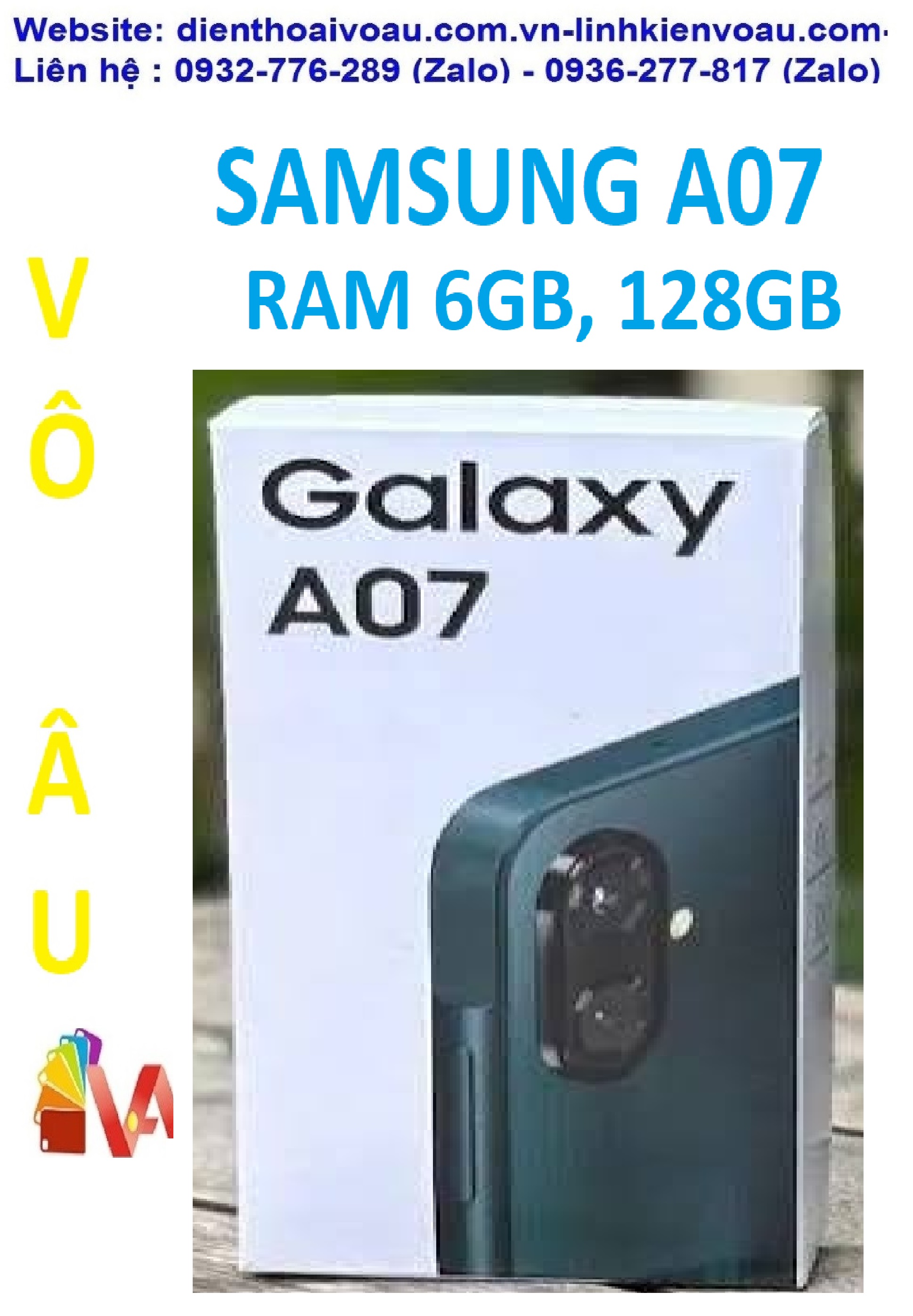 SAMSUNG A07 RAM 6GB , 128GB FULL BOX