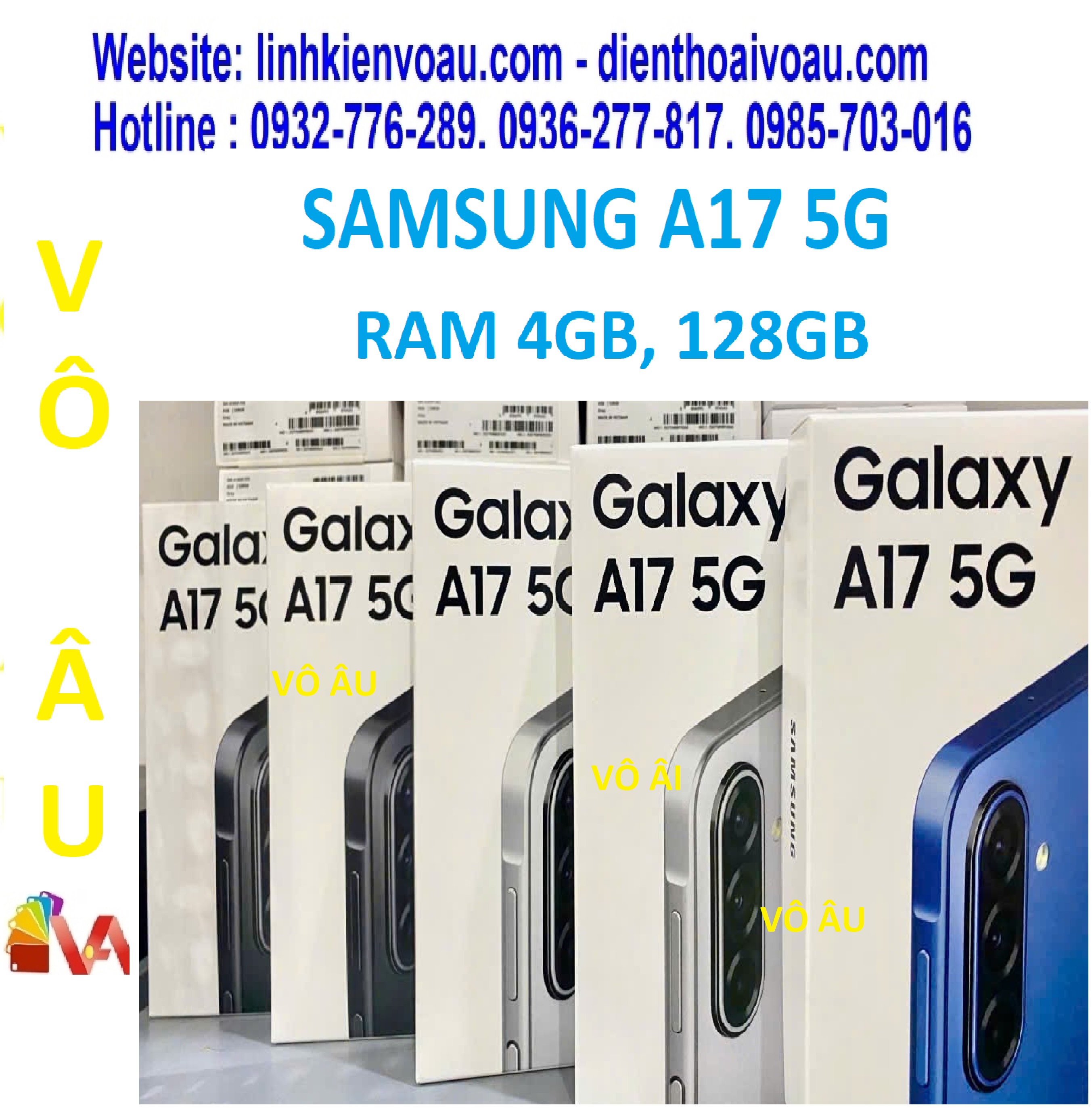 SAMSUNG A17 5G RAM 4GB, 128GB FULL BOX