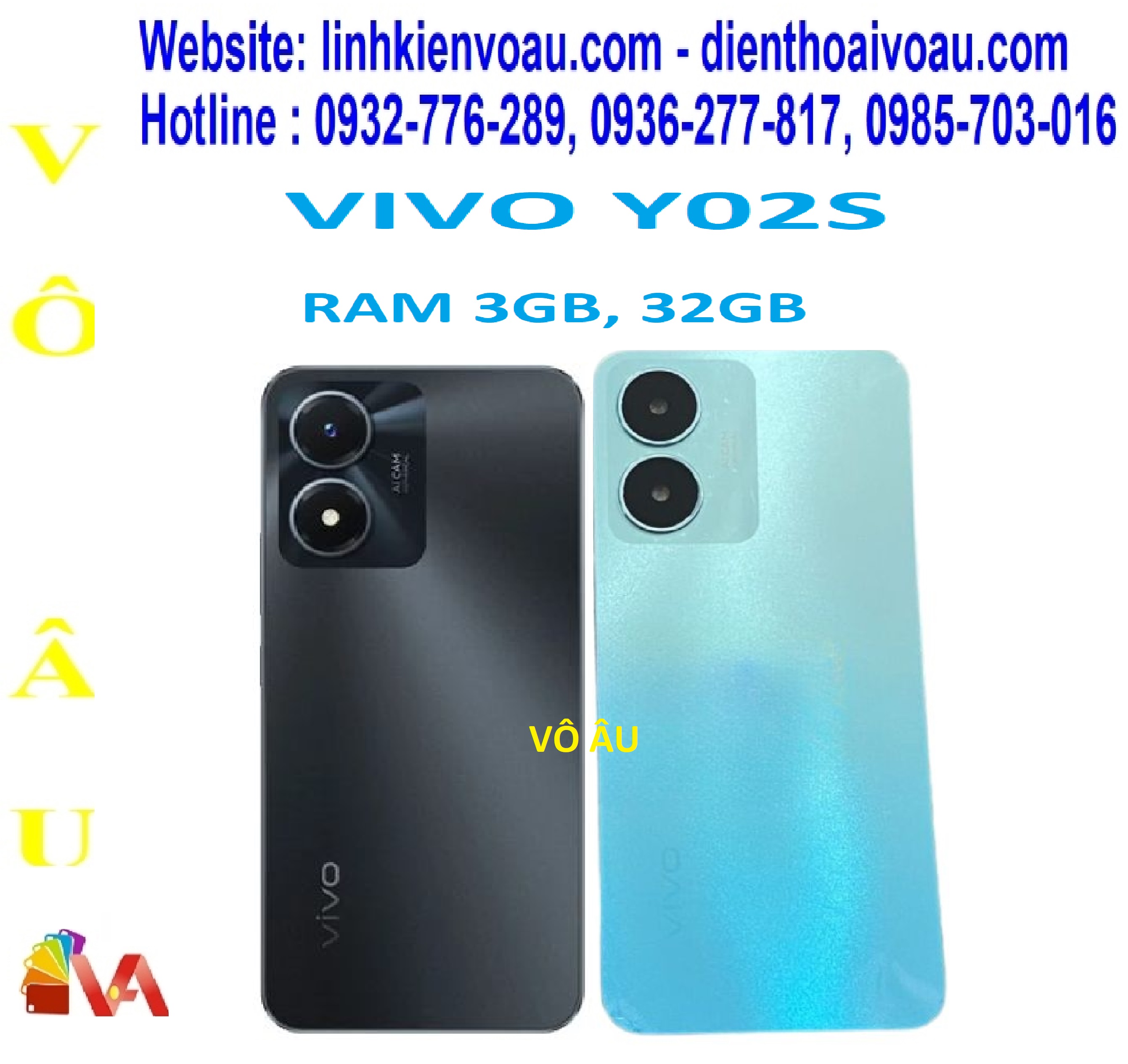 VIVO Y02S RAM 3GB, 32GB