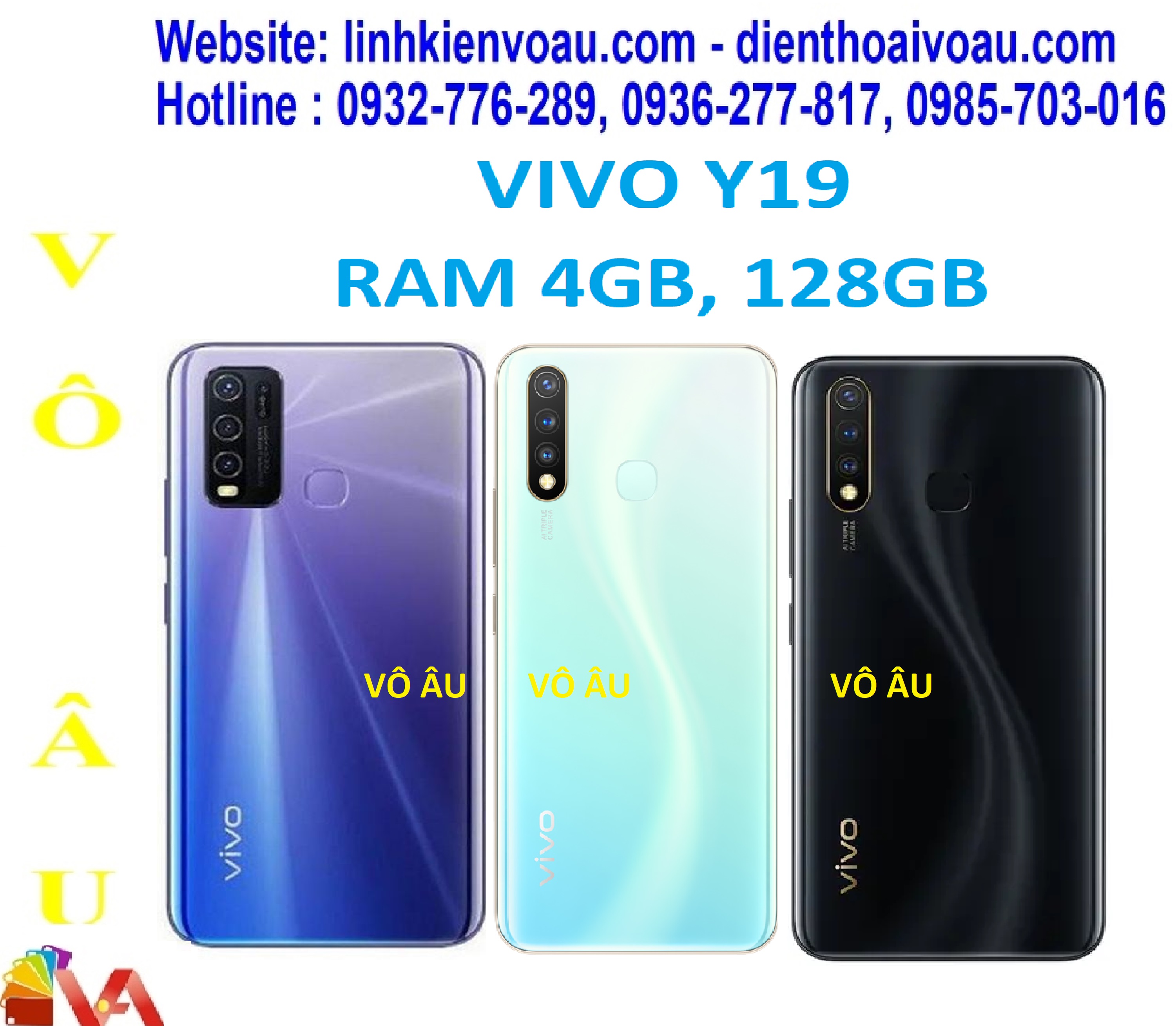 VIVO Y19 RAM 4GB, 128GB