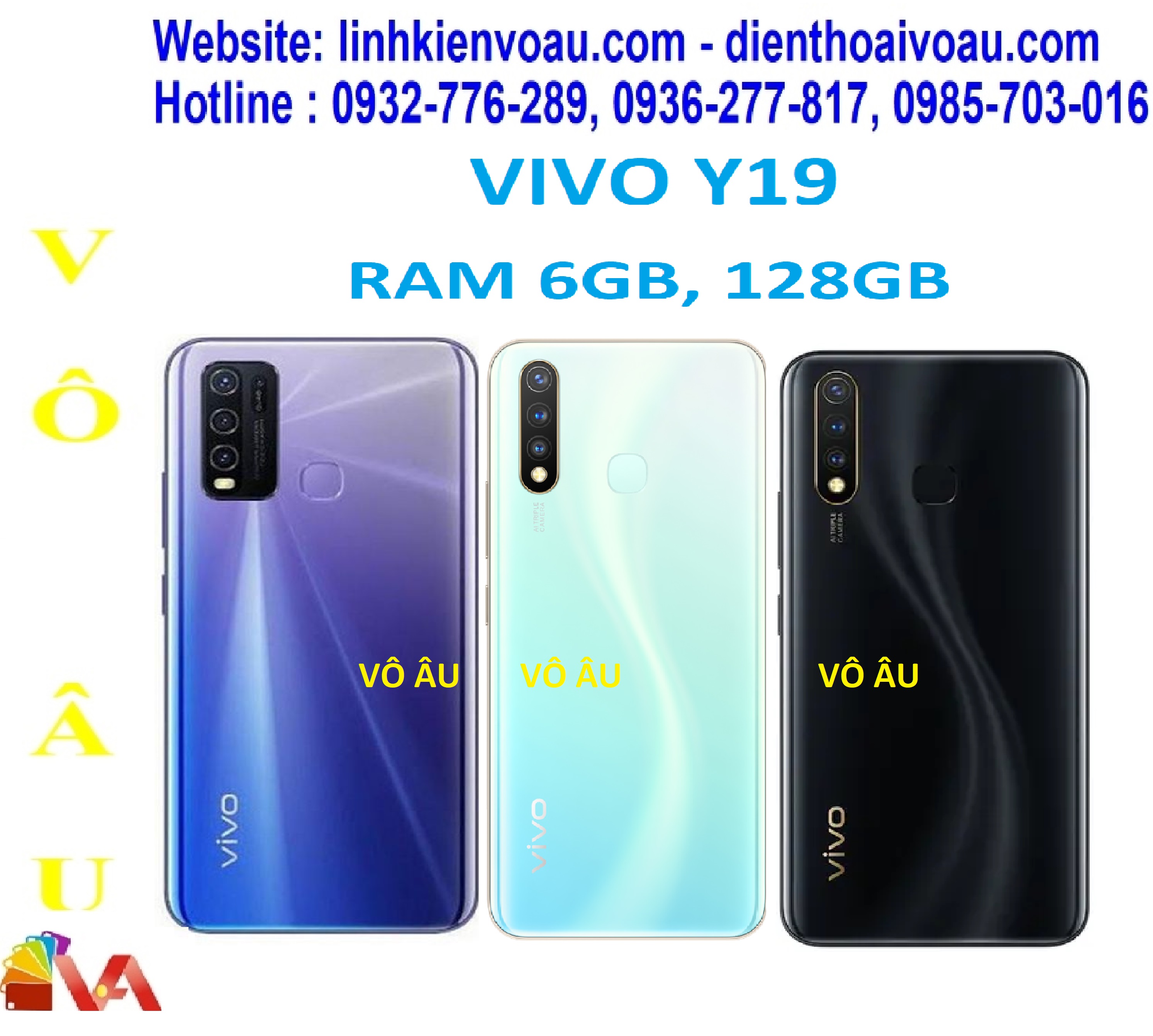 VIVO Y19 RAM 6GB, 128GB