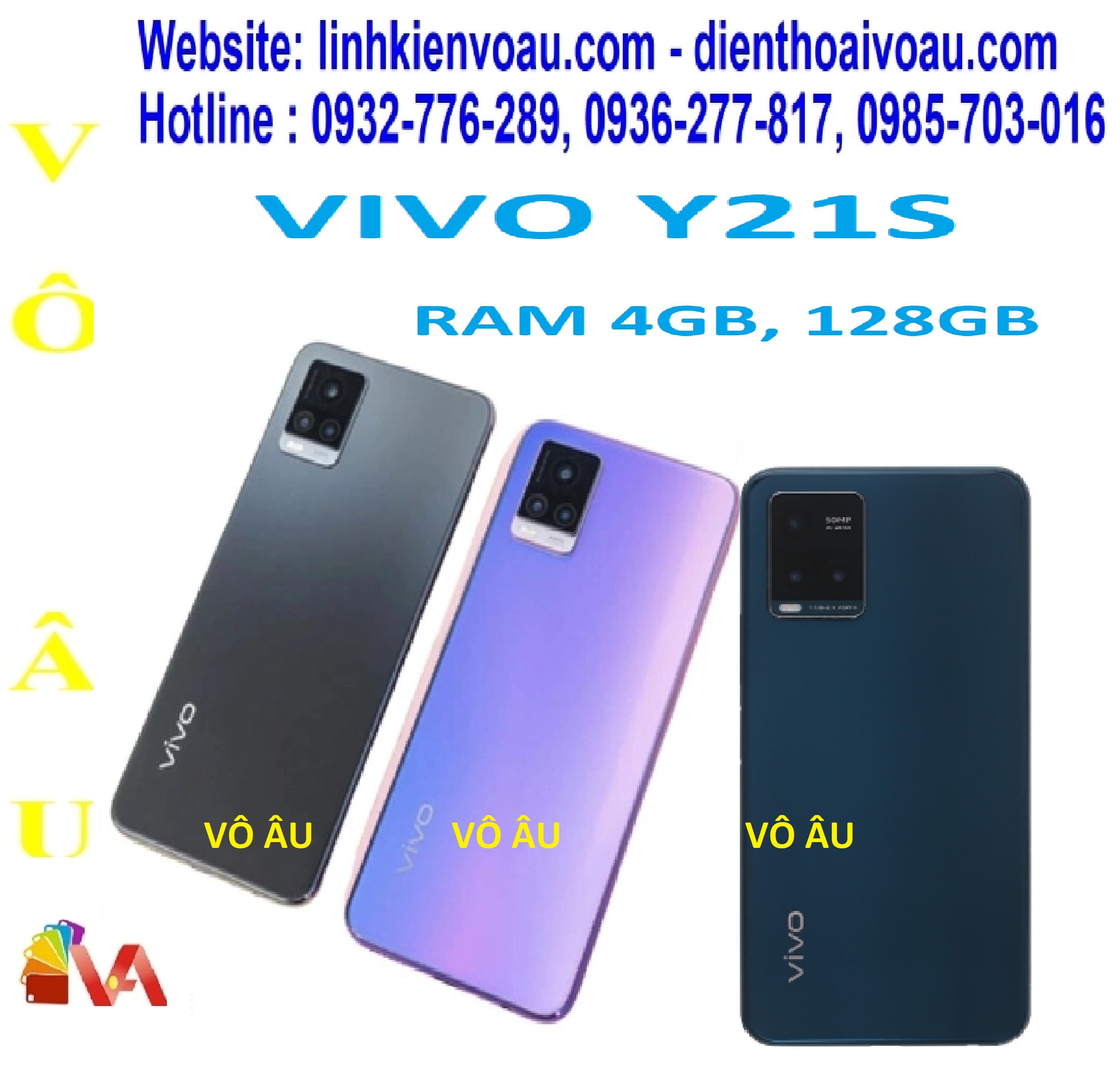 VIVO Y21S RAM 4GB, 128GB
