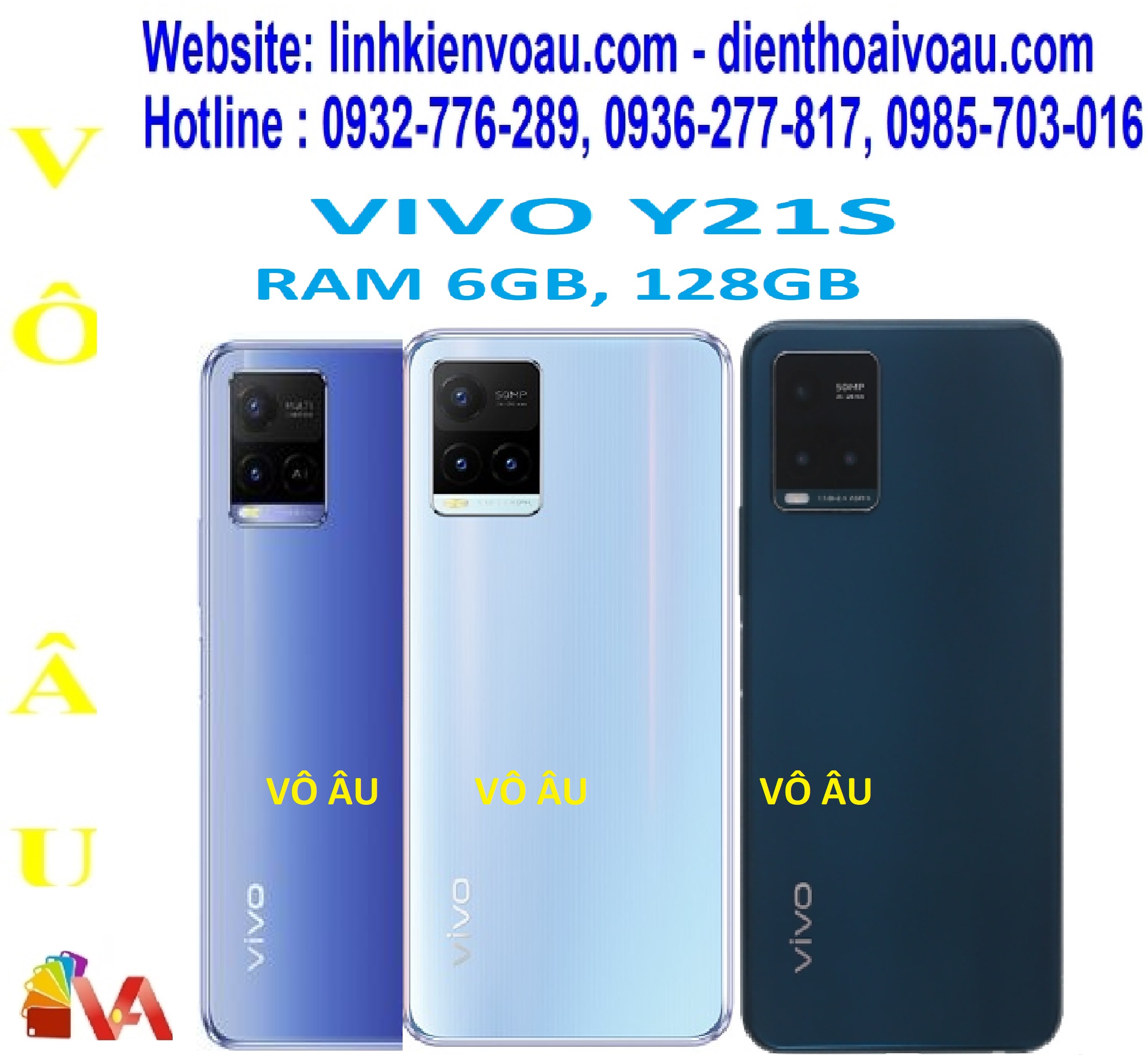 VIVO Y21S RAM 6GB, 128GB