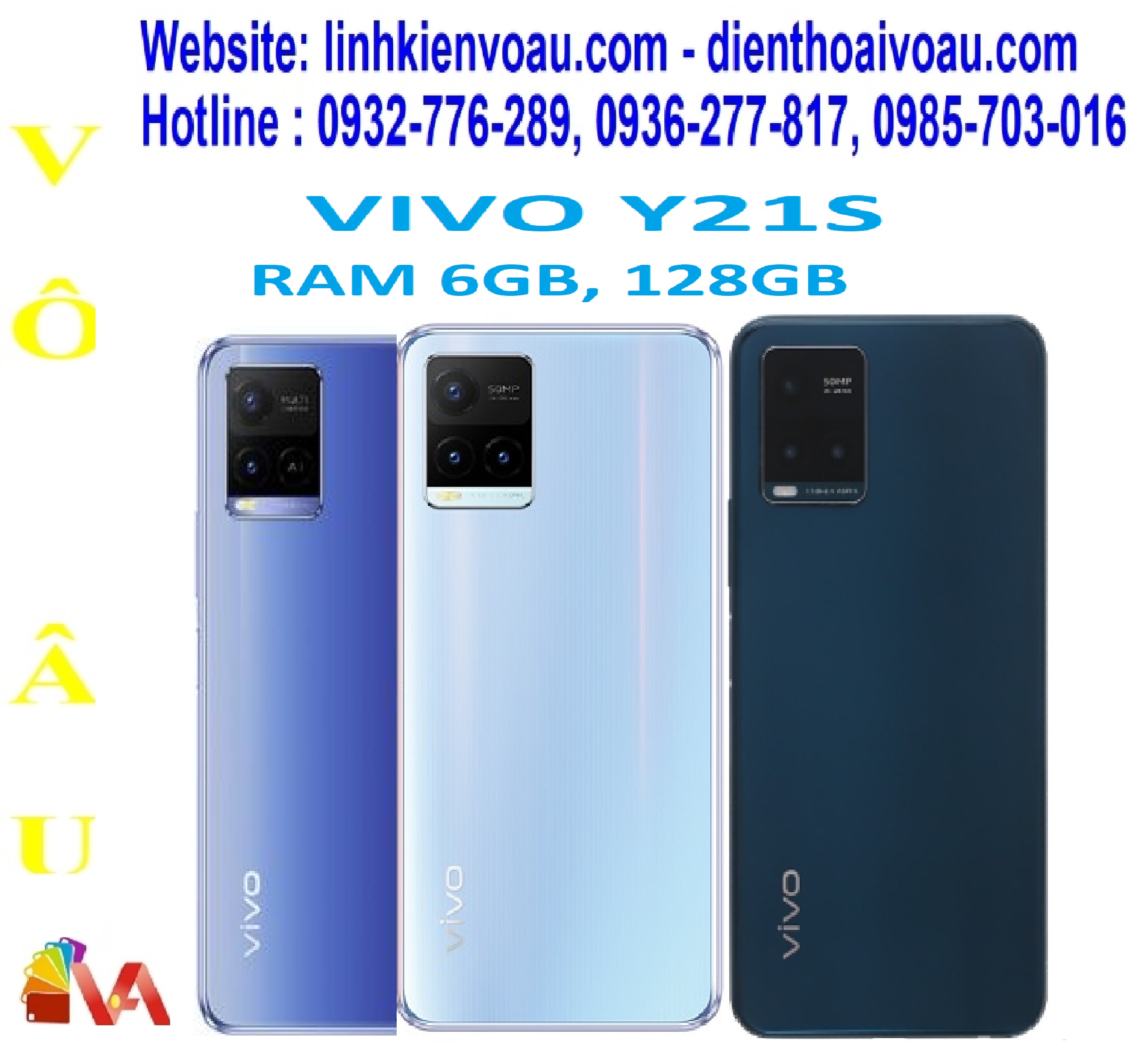 VIVO Y21S RAM 6GB, 128GB