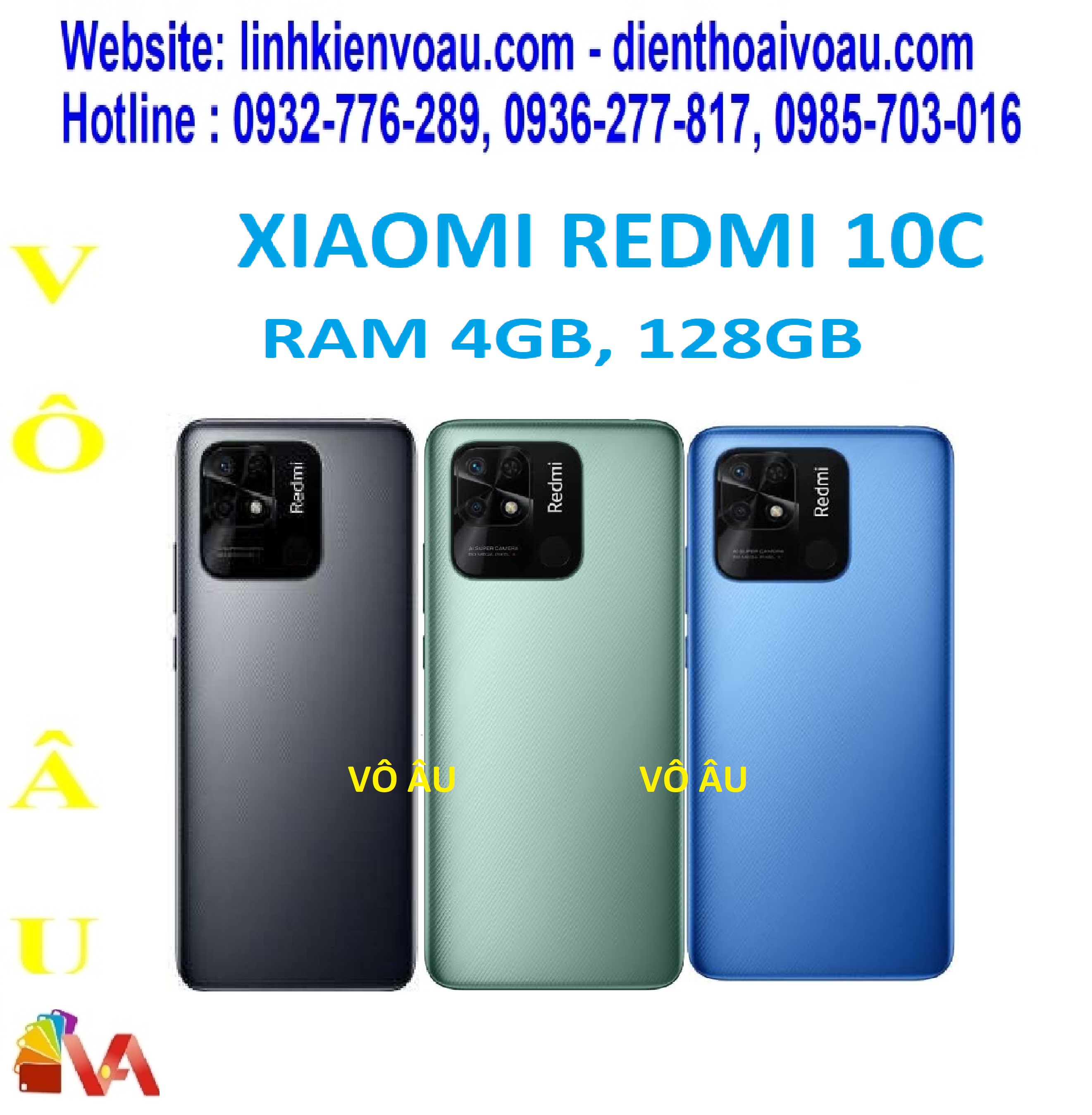 XIAOMI REDMI 10C, RAM 4GB, 128GB