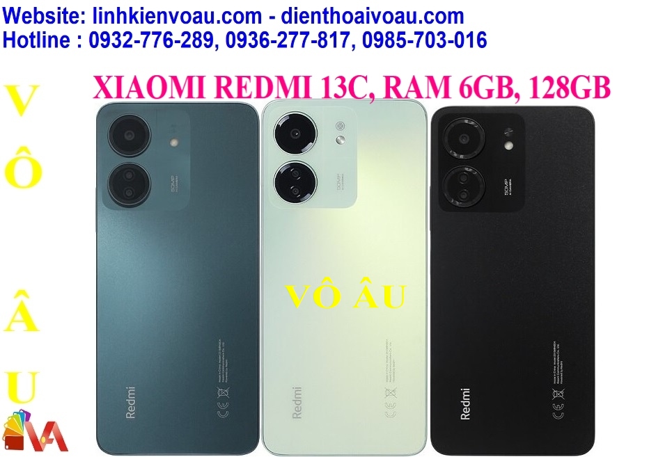 XIAOMI REDMI 13C, RAM 6GB, 128GB