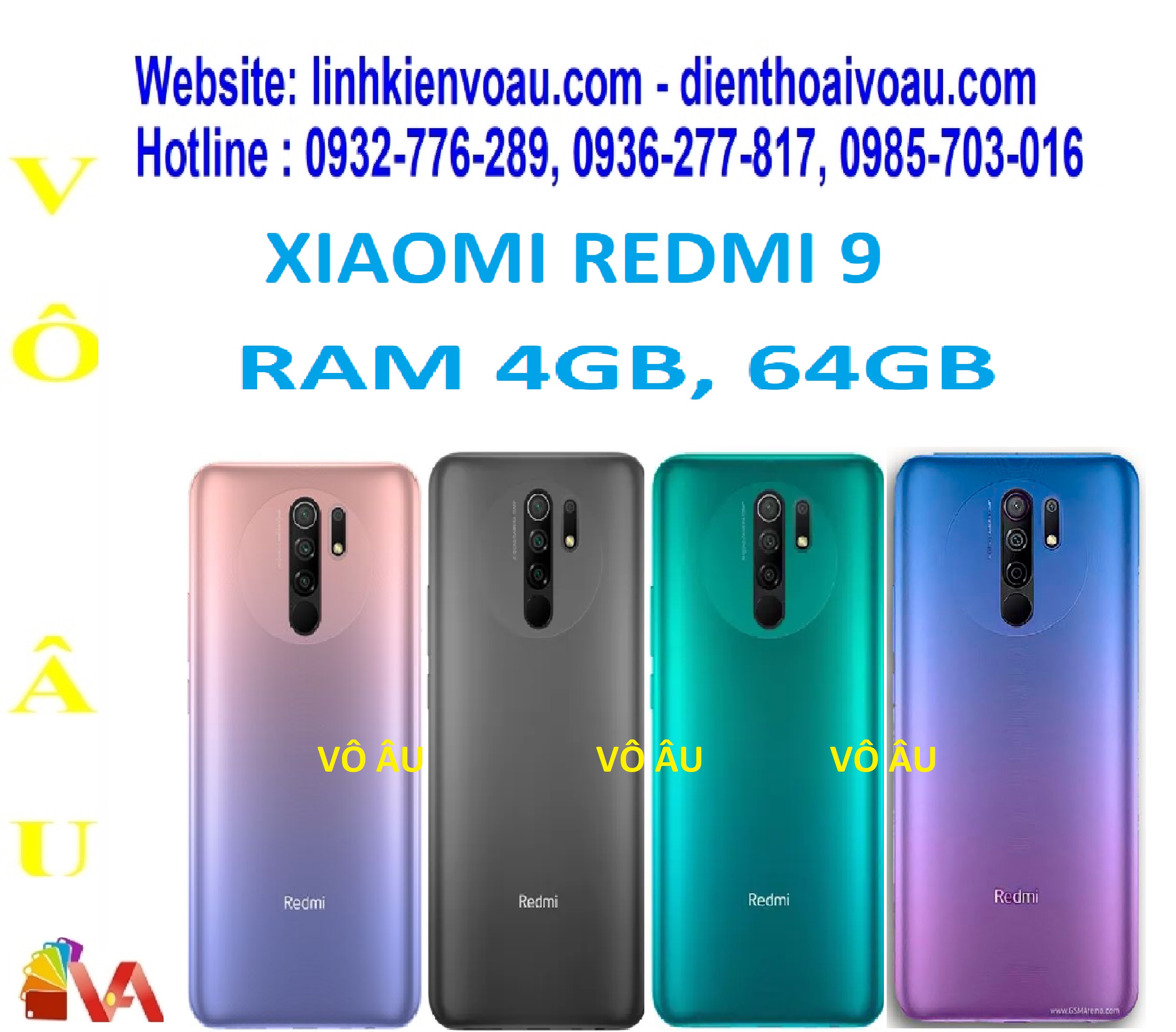 XIAOMI REDMI 9 RAM 4GB, 64GB